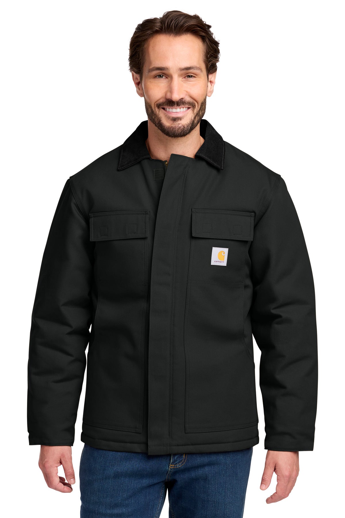 Carhartt ® Tall Duck Traditional Coat. CTT106674 - Black - 2XLT