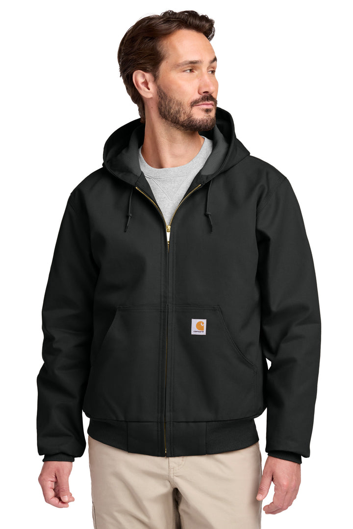 Carhartt ® Tall Thermal-Lined Duck Active Jac. CTT106678 - Black - 2XLT
