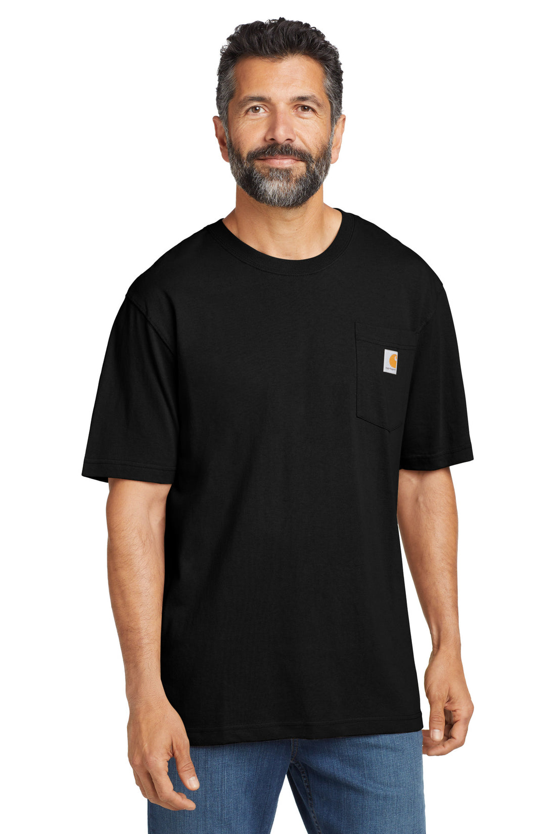 Carhartt ® Tall Workwear Pocket Short Sleeve T-Shirt. CTTK87 - Black - 2XLT