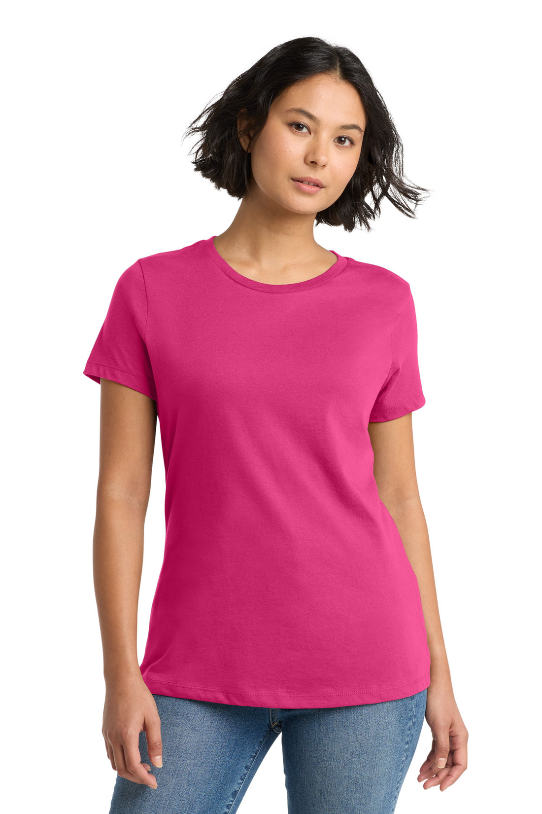 District® Women's Perfect Weight®Tee. DM104L