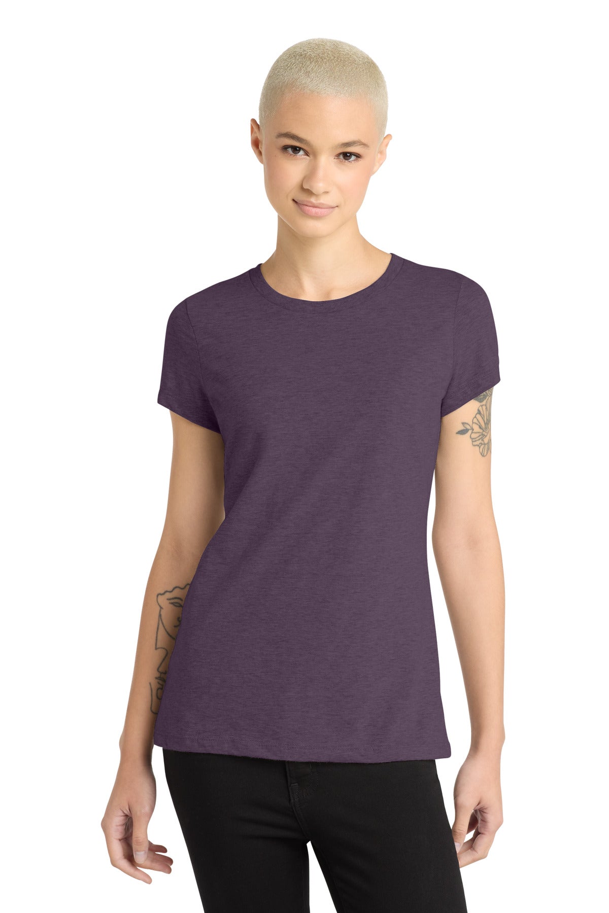 District ® Women's Perfect Blend® CVC Tee. DM108L
