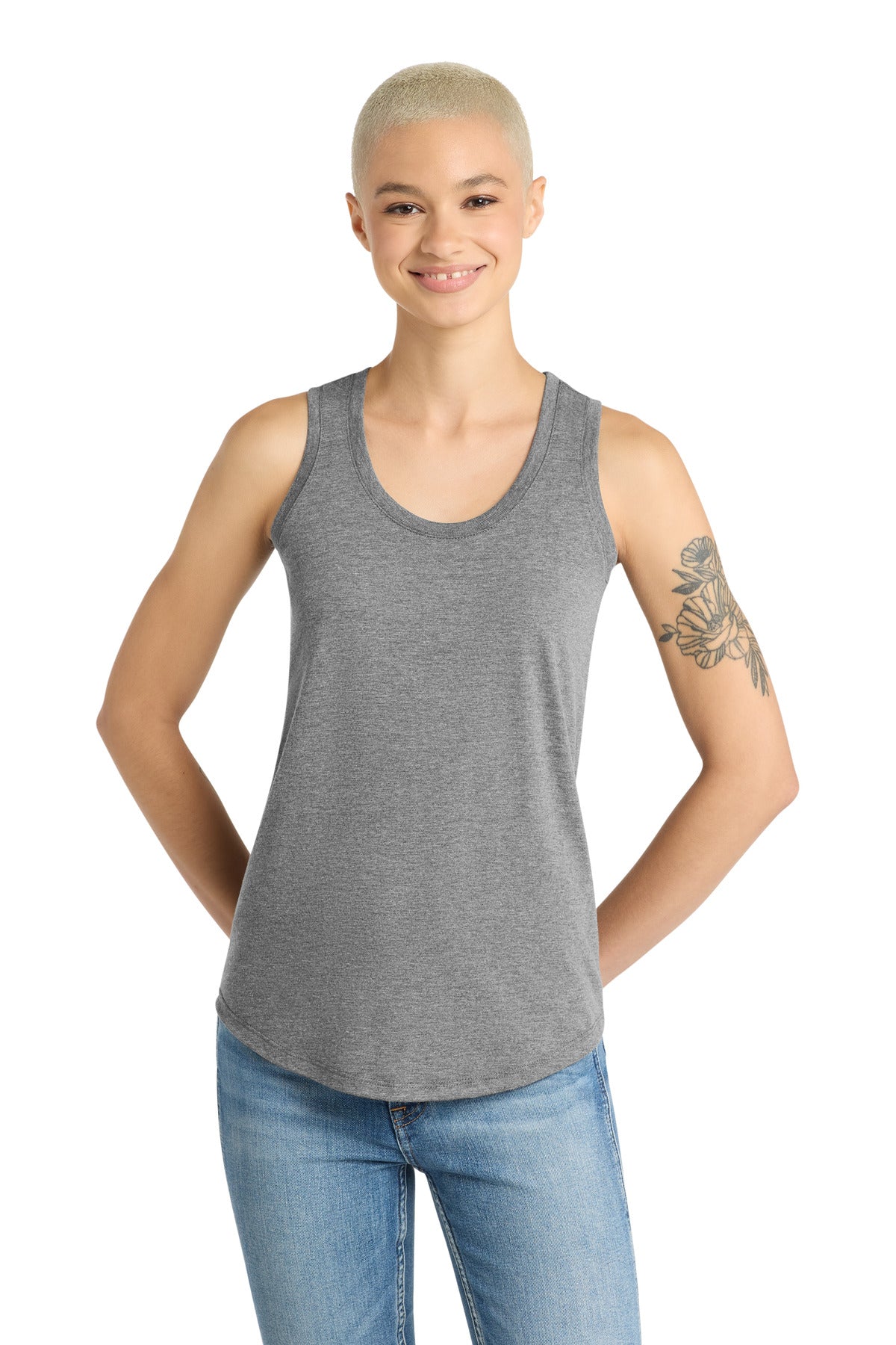 District ® Women's Perfect Tri® Racerback Tank. DM138L