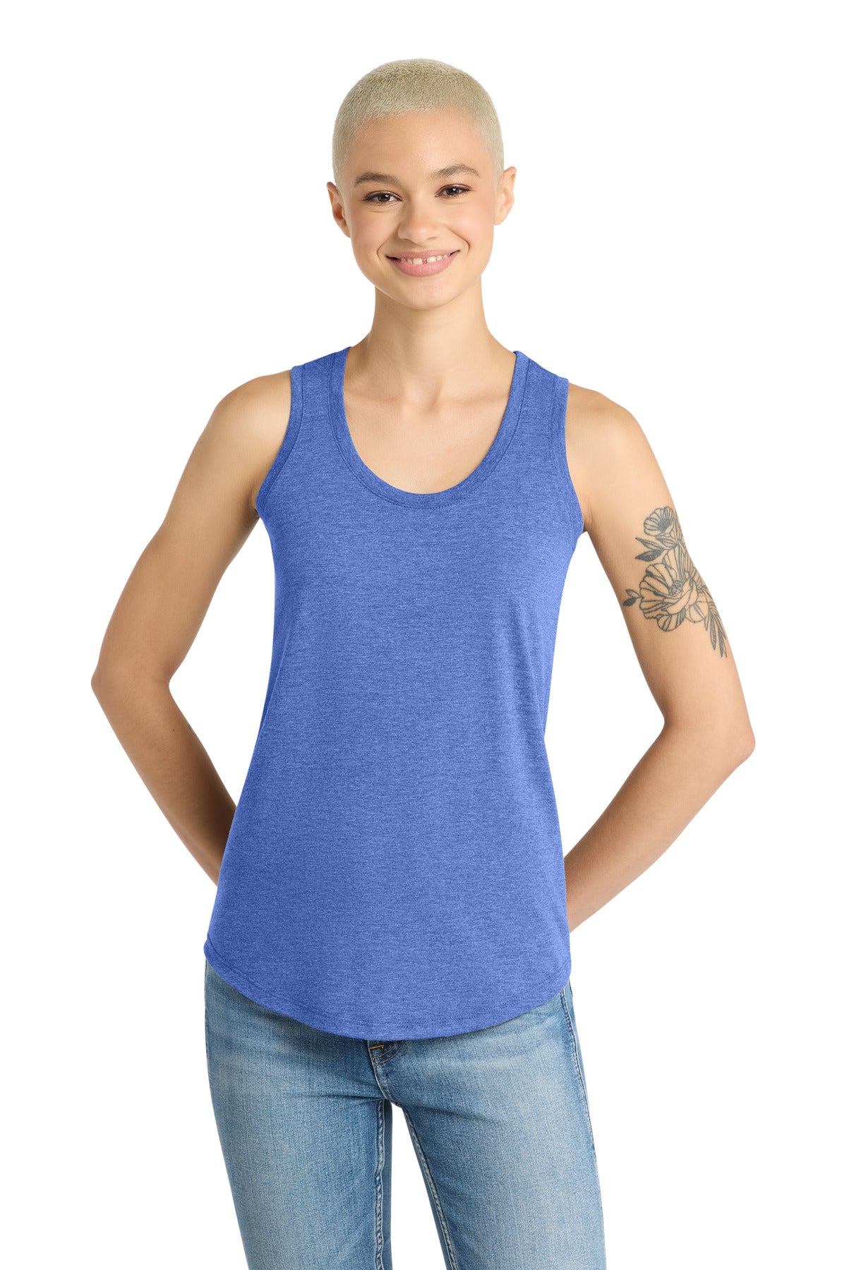 District ® Women's Perfect Tri® Racerback Tank. DM138L
