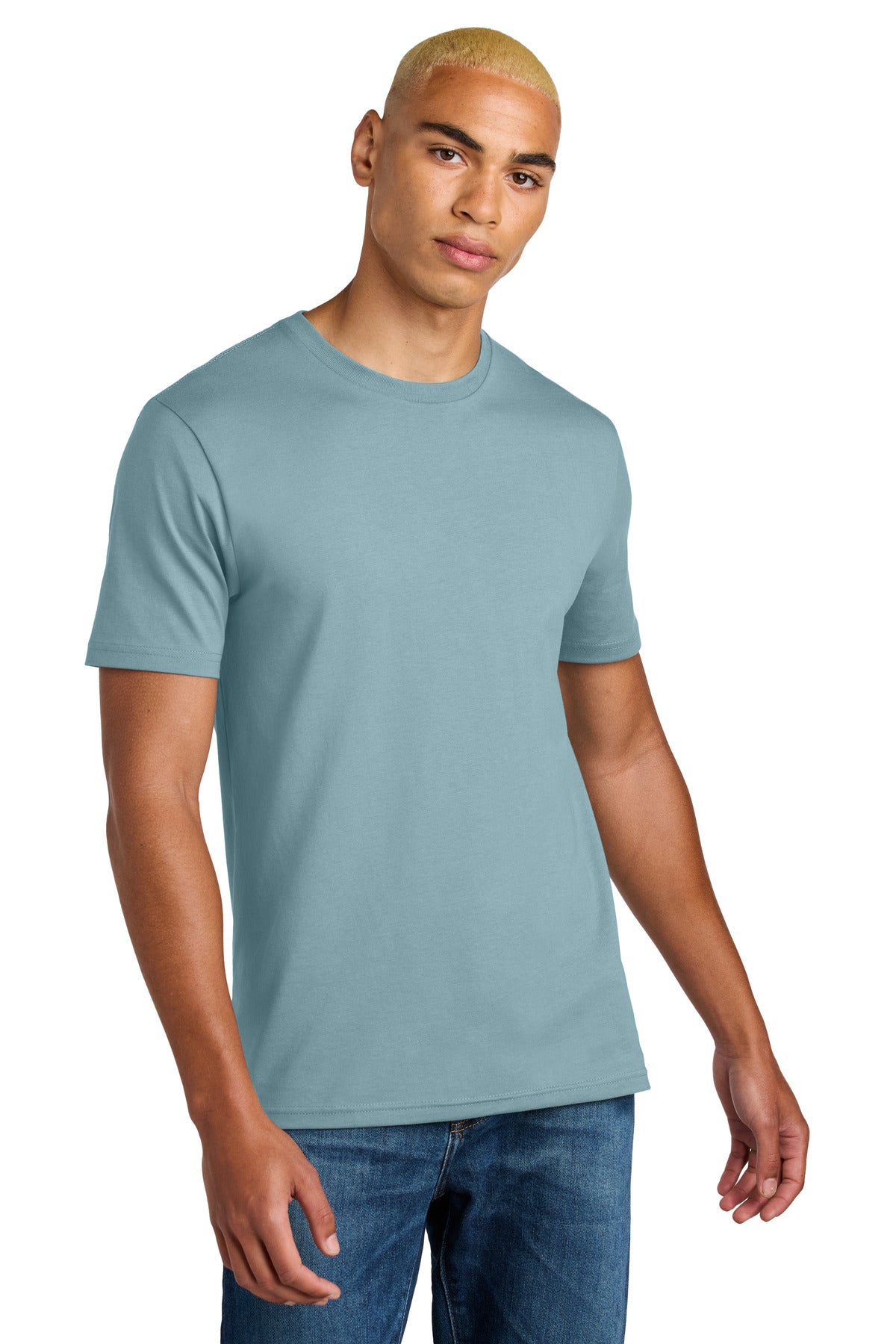 District® Perfect Weight® Icon Tee DT106 - Blue Fog - 2XL