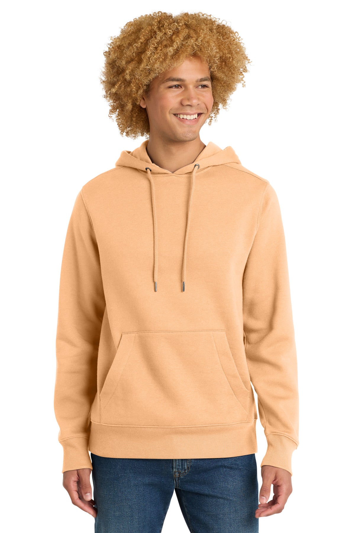 District ® Perfect Weight ® Fleece Hoodie DT1101 - Apricot - 2XL