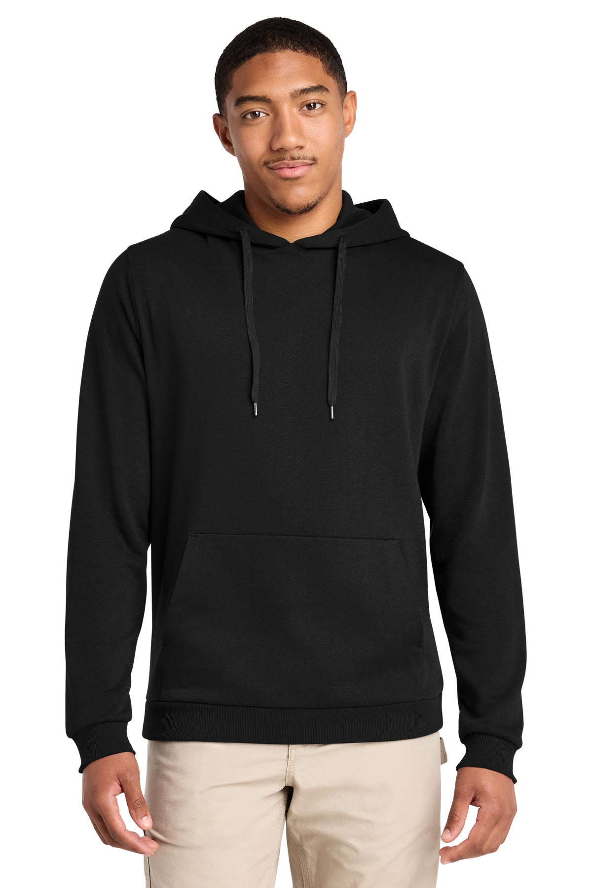 District® Perfect Tri® Fleece Pullover Hoodie DT1300 - Black - 2XL