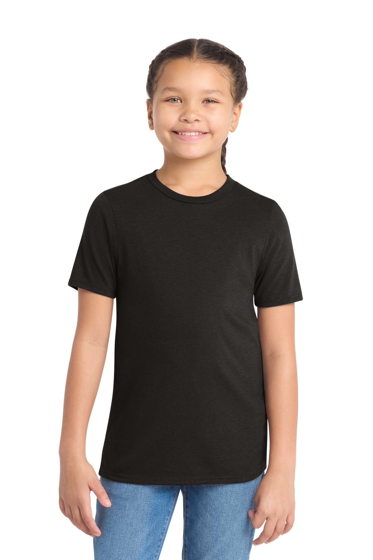 District ® Youth Perfect Tri ®Tee. DT130Y - Black - XL