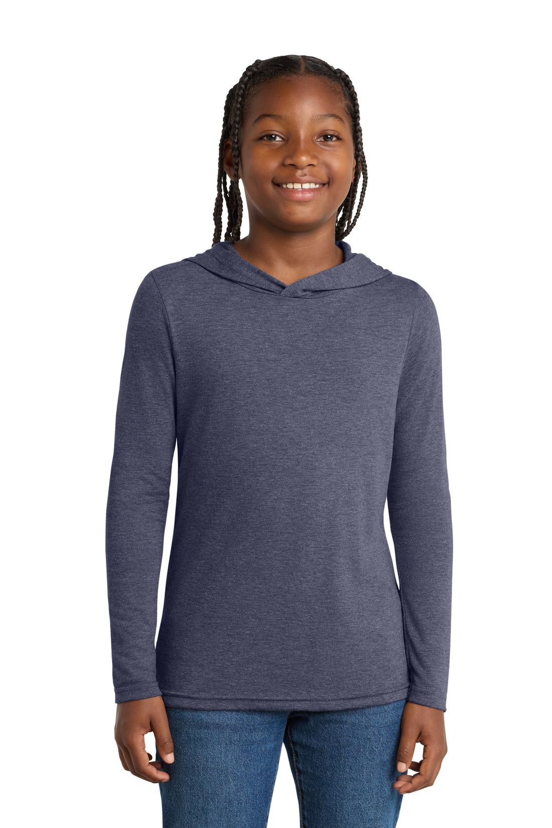 District ® Youth Perfect Tri ® Long Sleeve Hoodie DT139Y