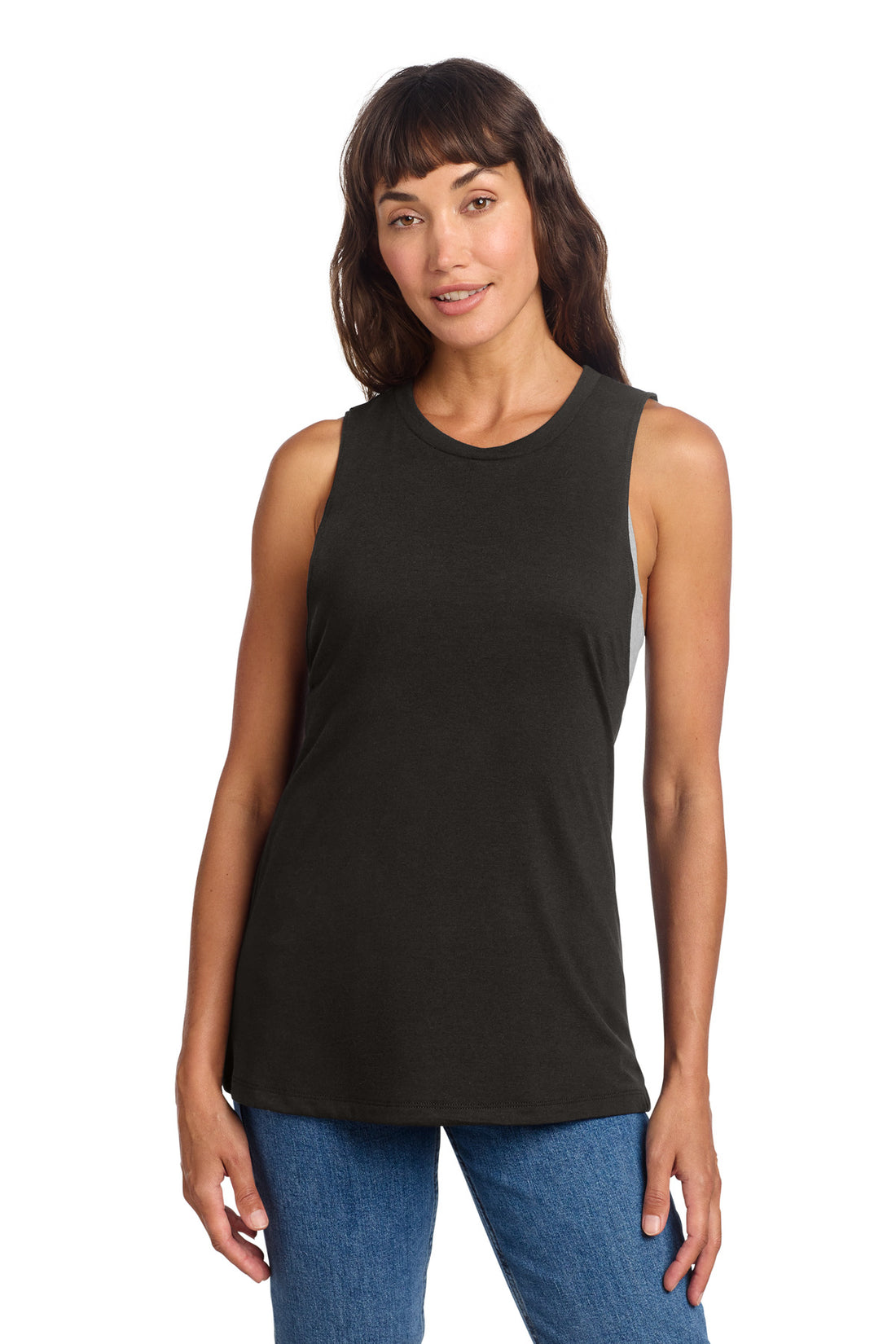 District® Women's Perfect Tri® Muscle Tank DT153 - Black - 3XL