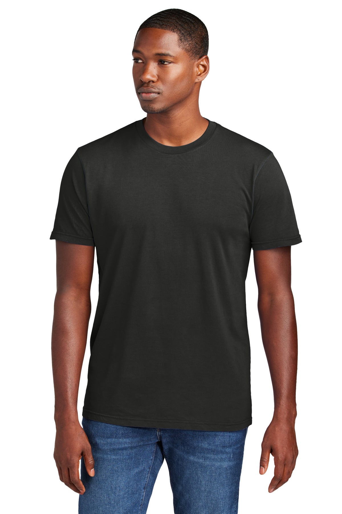 District Wash Tee DT2101 - Black - 2XL