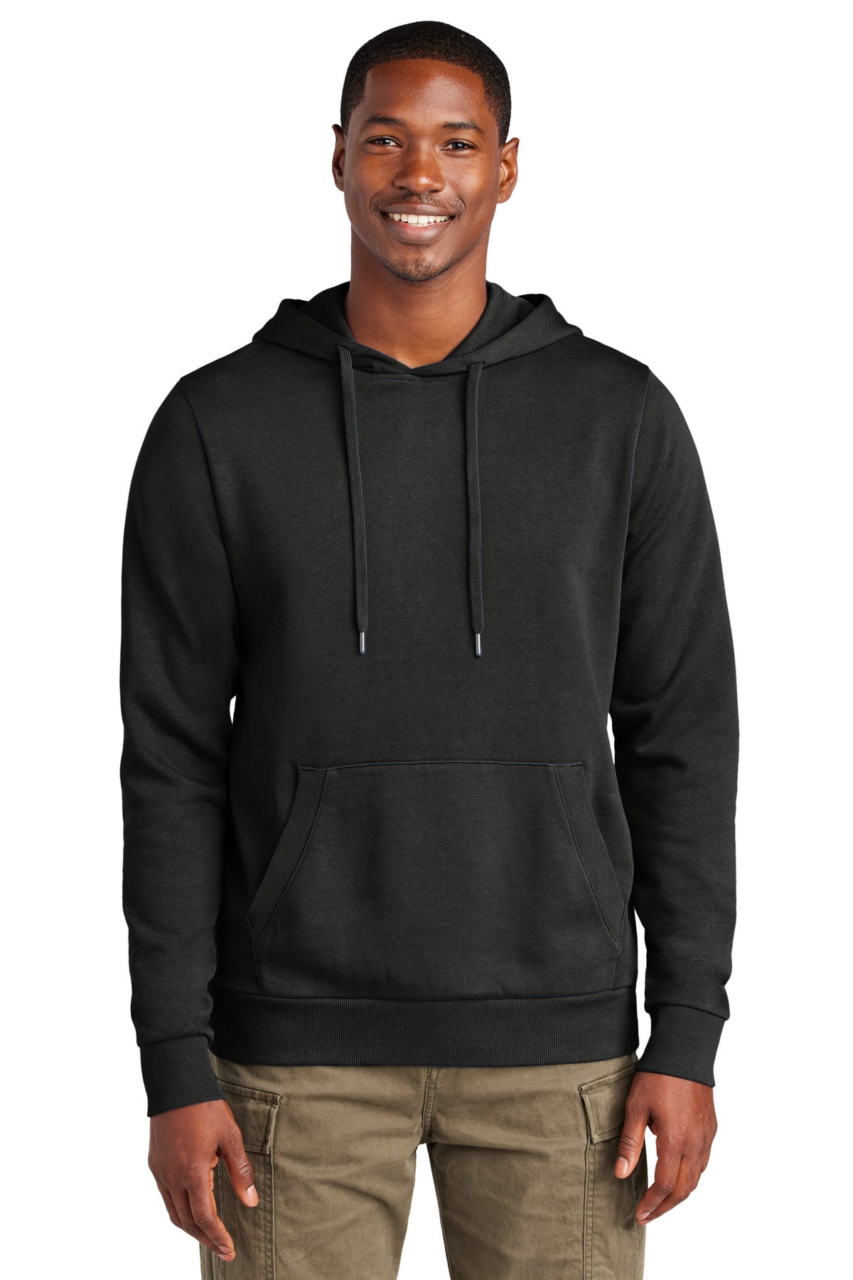 District Wash Fleece Hoodie DT2200 - Black - 2XL