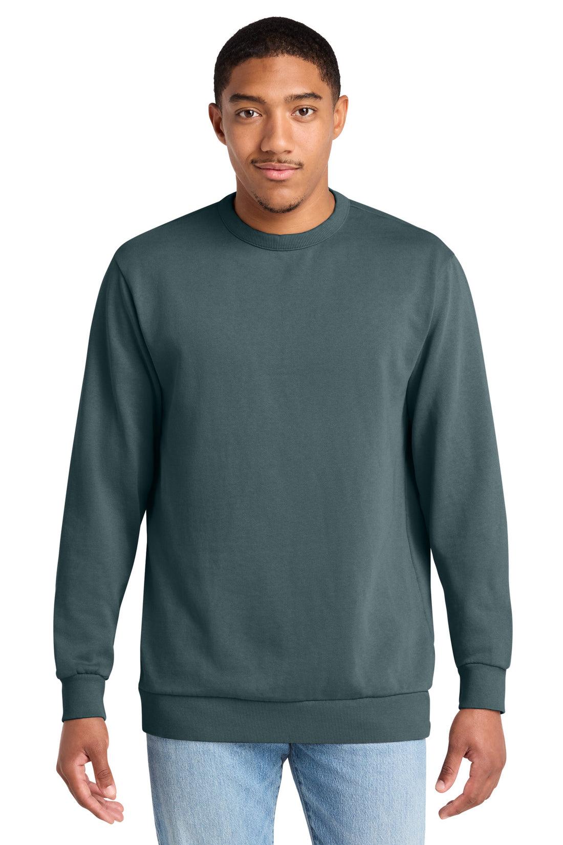 District Wash Fleece Crew DT2204