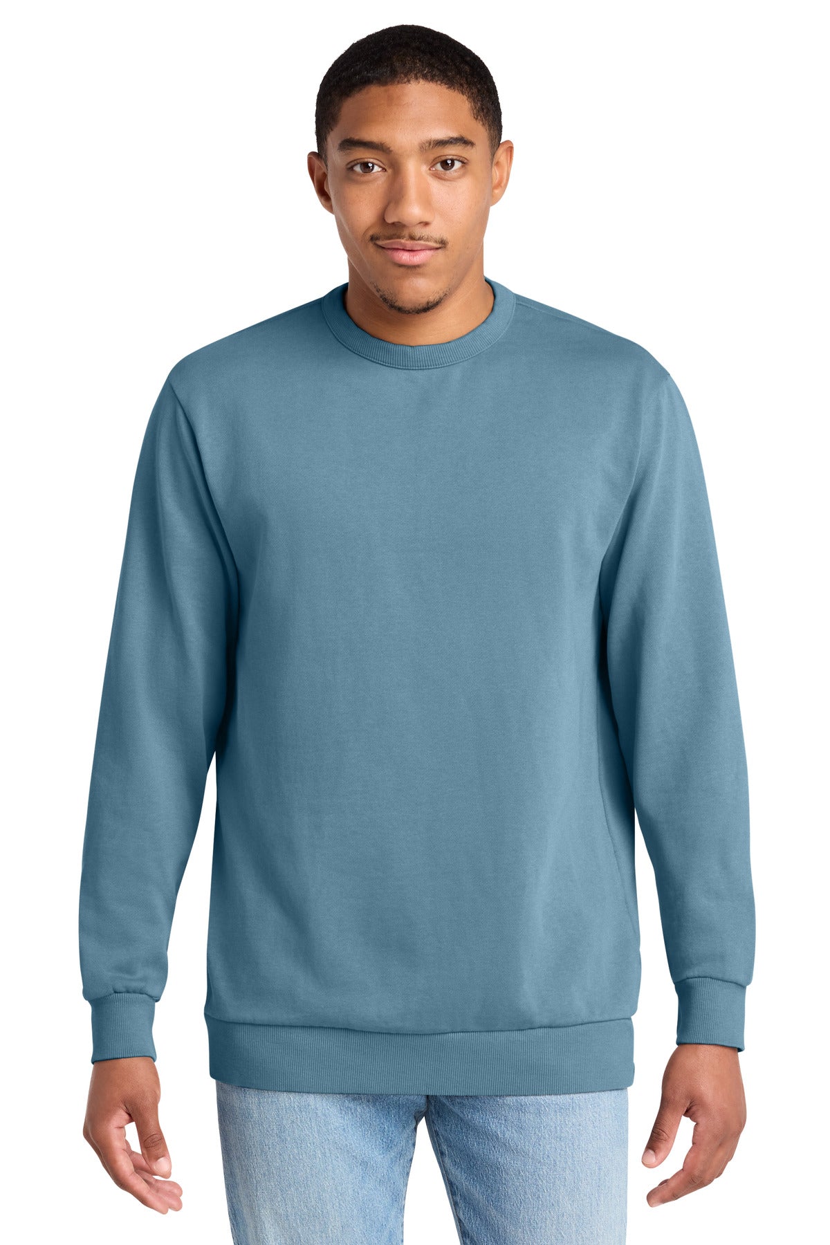 District Wash Fleece Crew DT2204