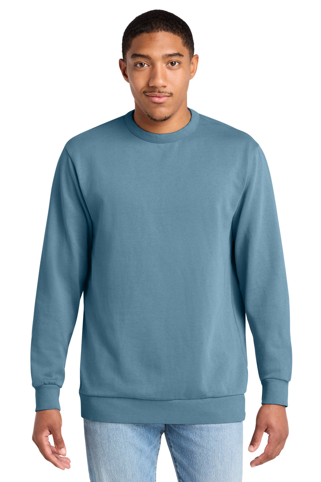 District Wash Fleece Crew DT2204