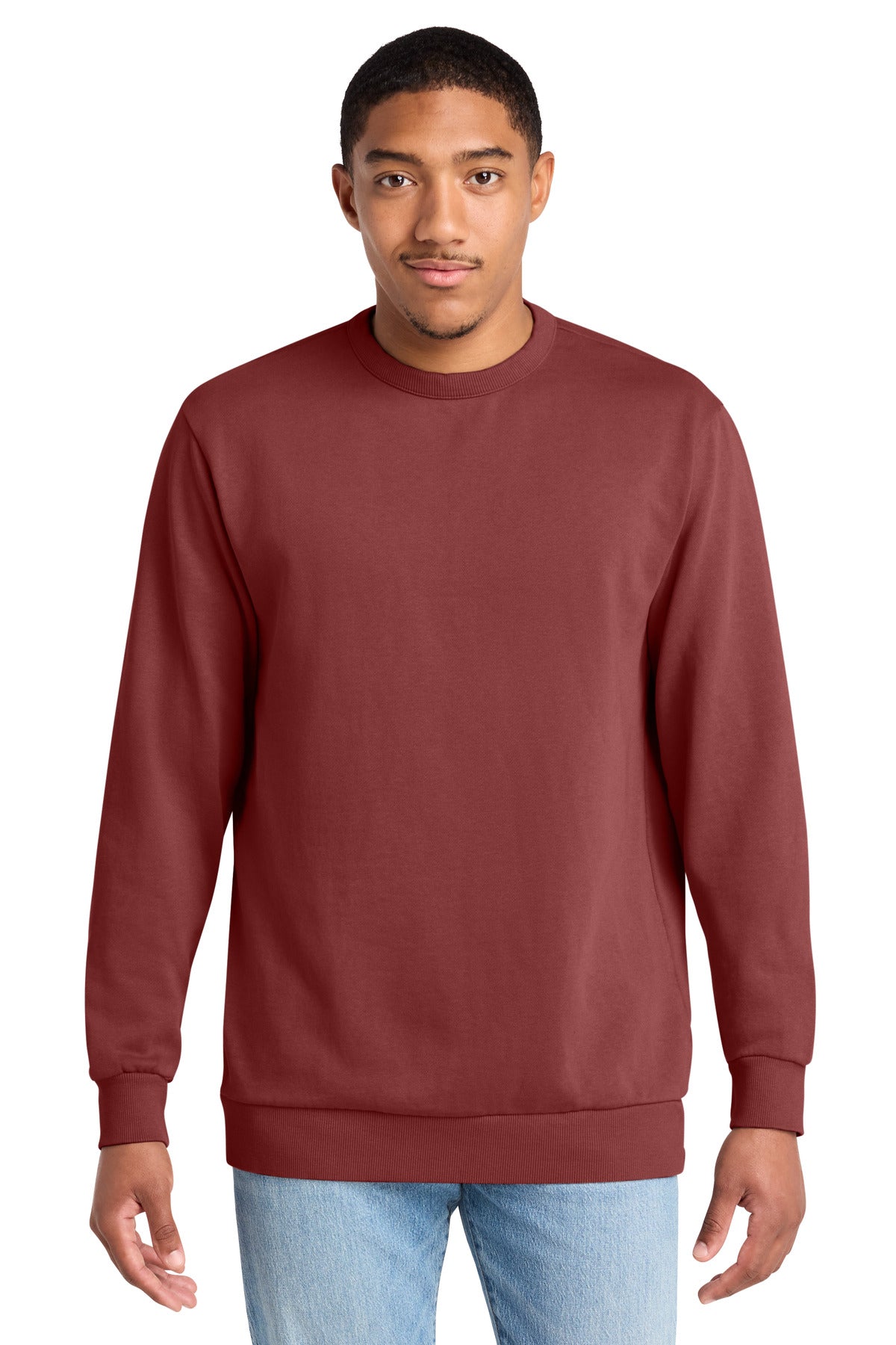 District Wash Fleece Crew DT2204