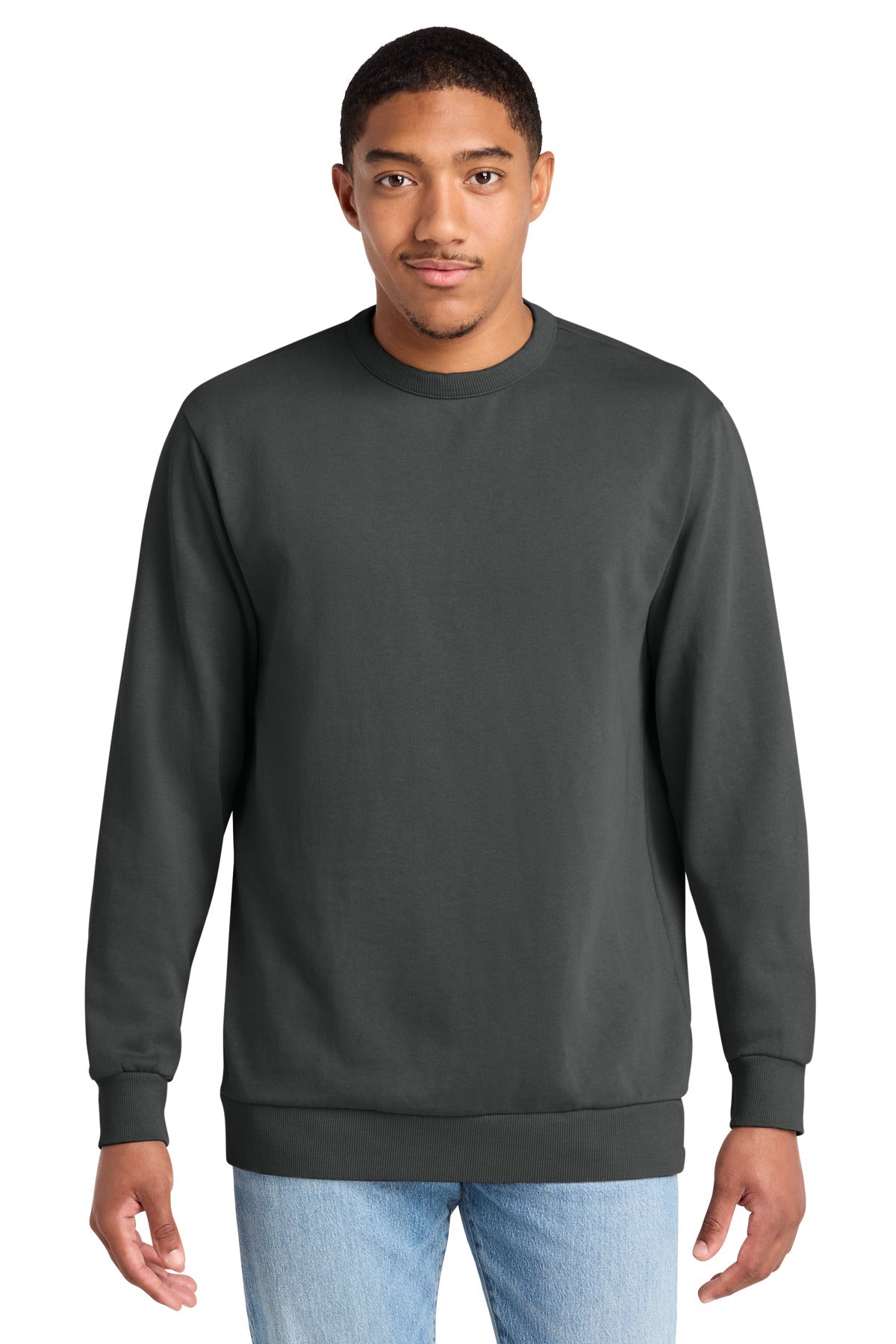District Wash Fleece Crew DT2204