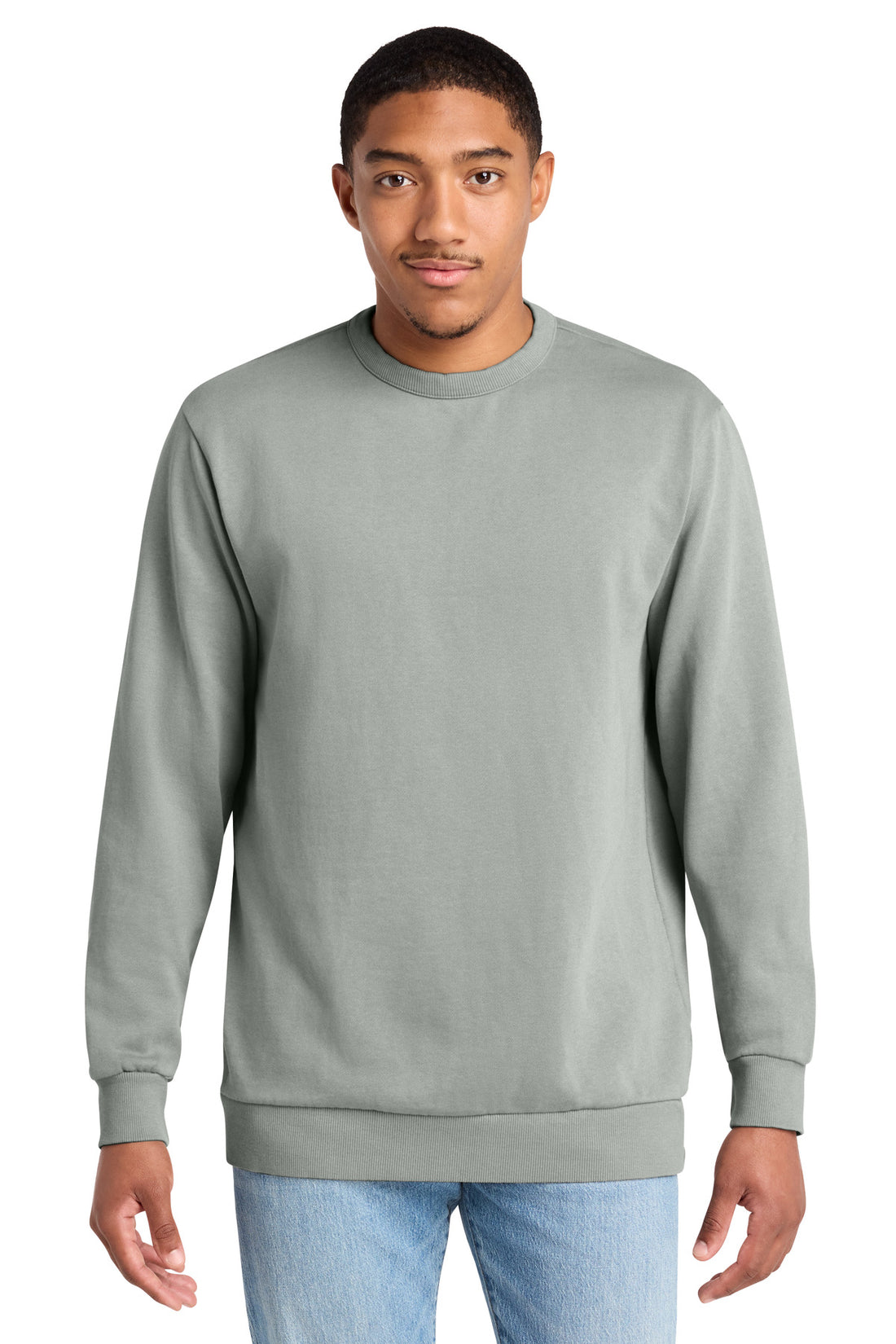 District Wash Fleece Crew DT2204