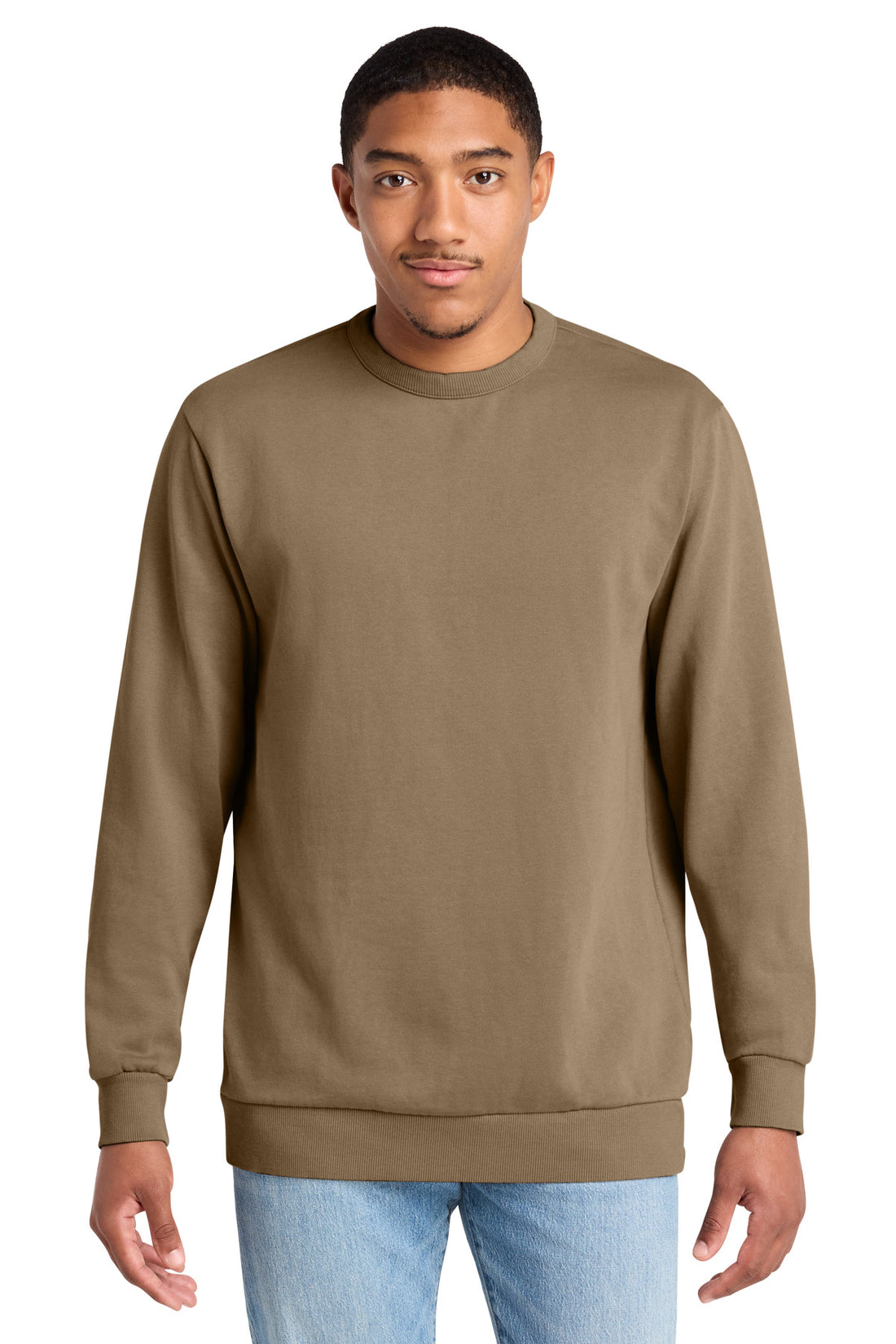 District Wash Fleece Crew DT2204