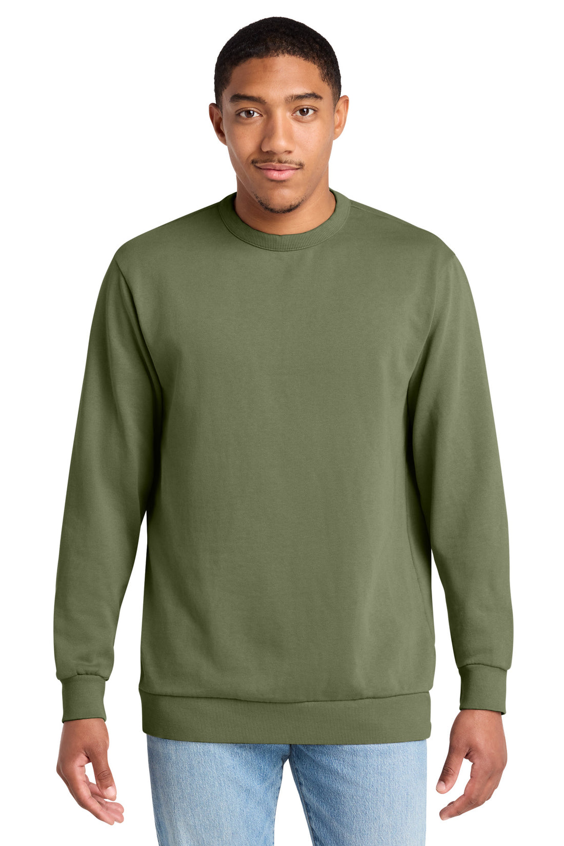 District Wash Fleece Crew DT2204