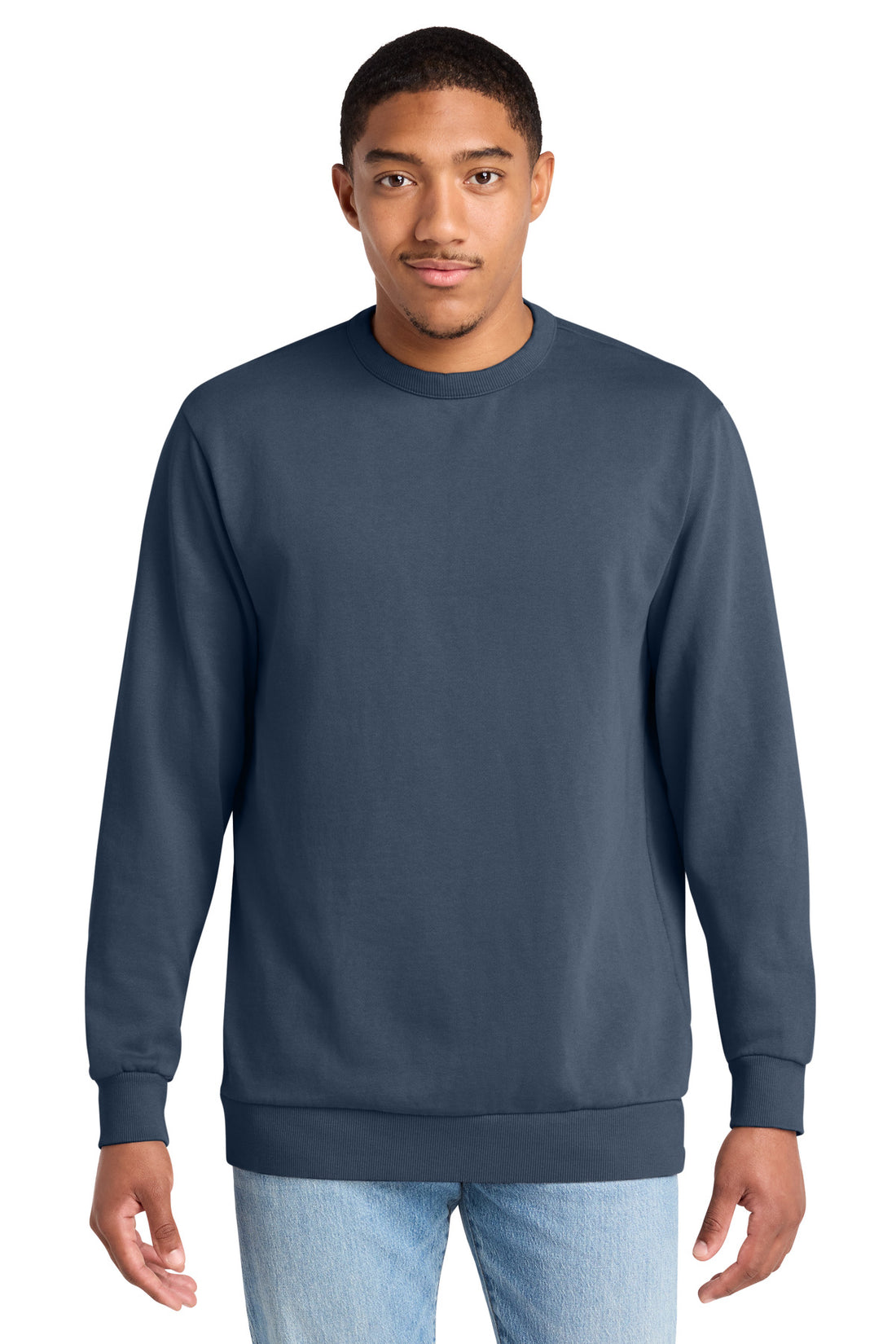 District Wash Fleece Crew DT2204