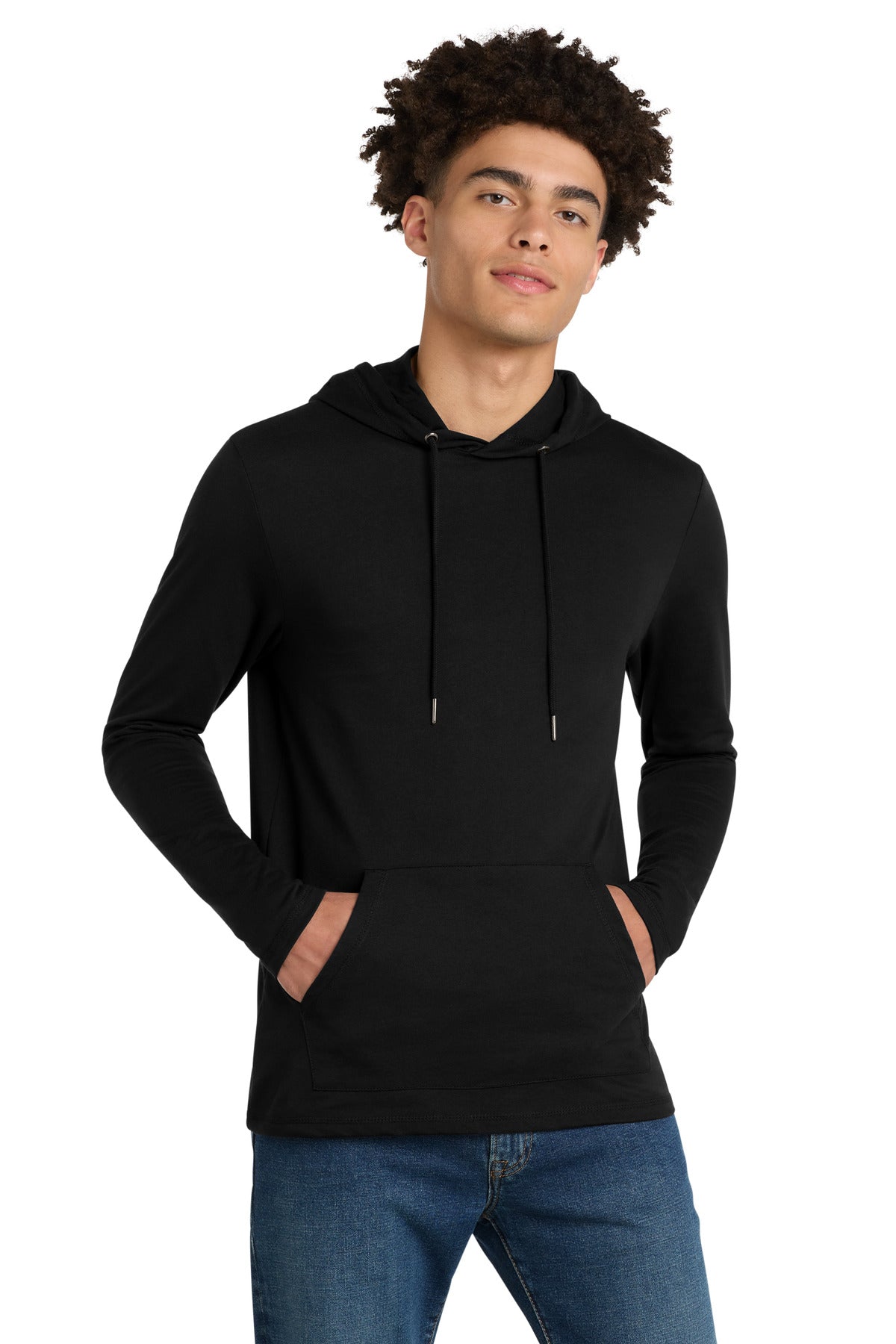 District ® Featherweight French Terry  Hoodie DT571 - Black - 2XL