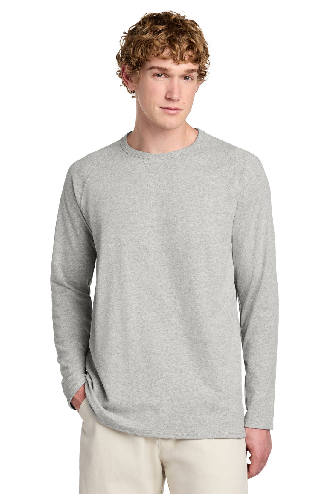 District® Featherweight French Terry Long Sleeve Crewneck DT572
