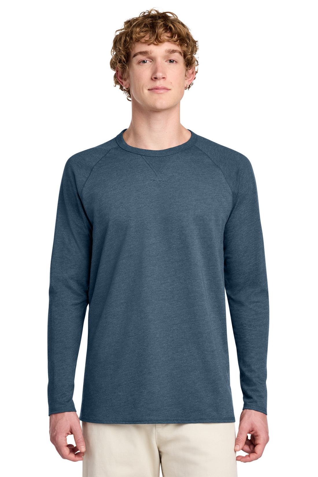 District® Featherweight French Terry Long Sleeve Crewneck DT572