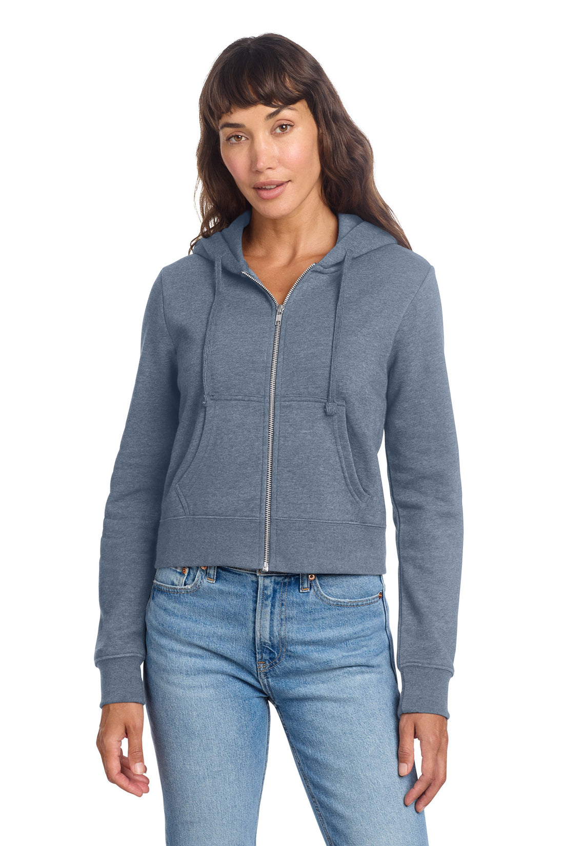 District® Women's V.I.T. Fleece Full-Zip Hoodie DT6103