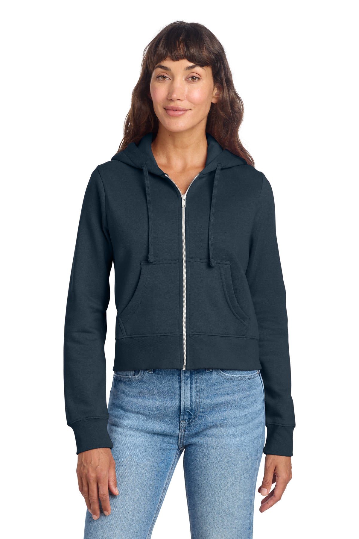 District® Women's V.I.T. Fleece Full-Zip Hoodie DT6103