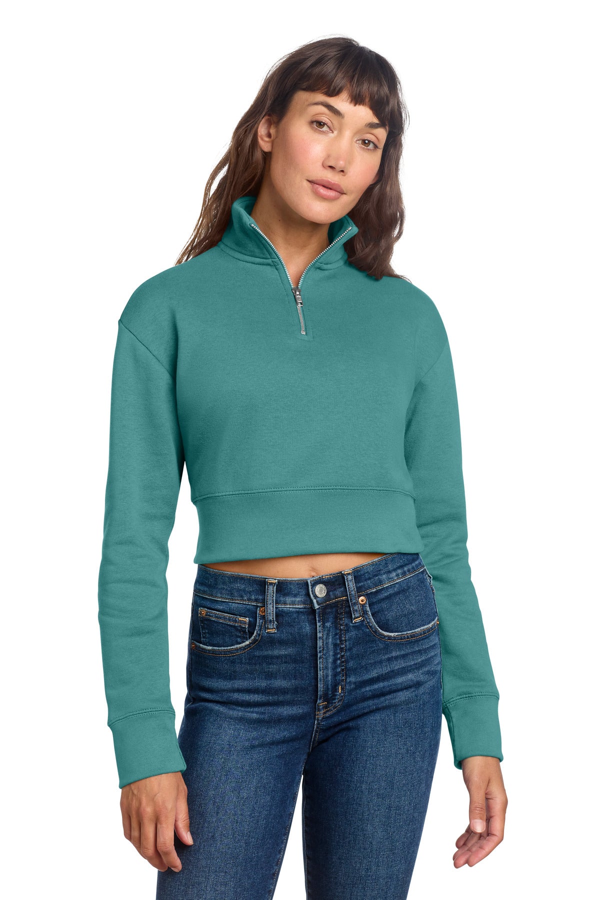 District® Women's V.I.T. Fleece 1/2-Zip DT6111