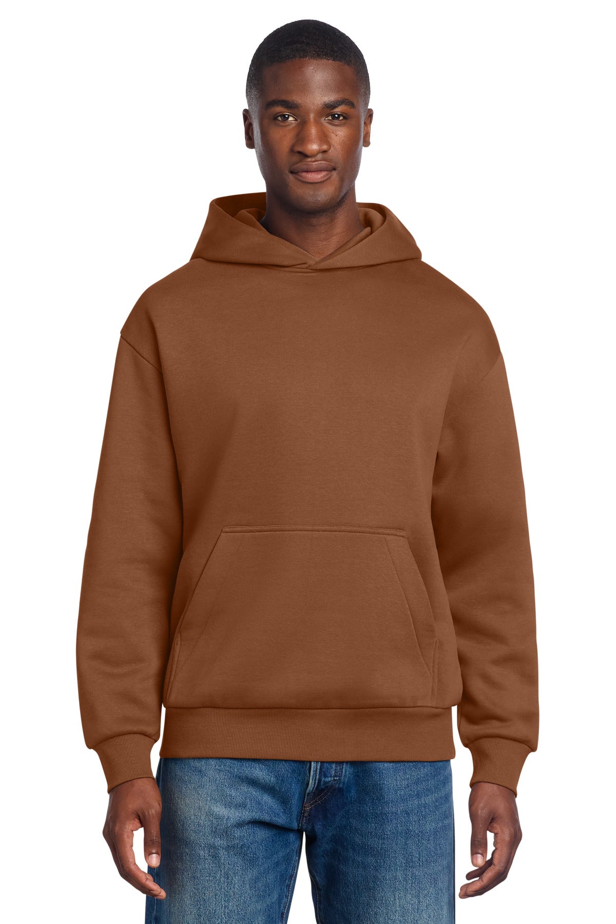 District® V.I.T. Heavyweight Fleece Hoodie DT6150 - Baked Clay - 2XL