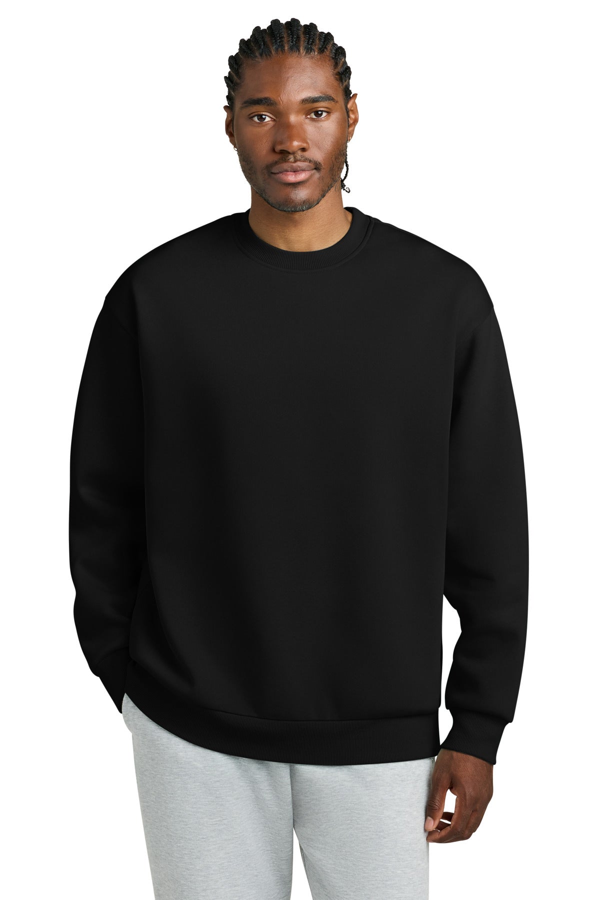 District® V.I.T. Heavyweight Fleece Crew DT6154 - Black - 2XL