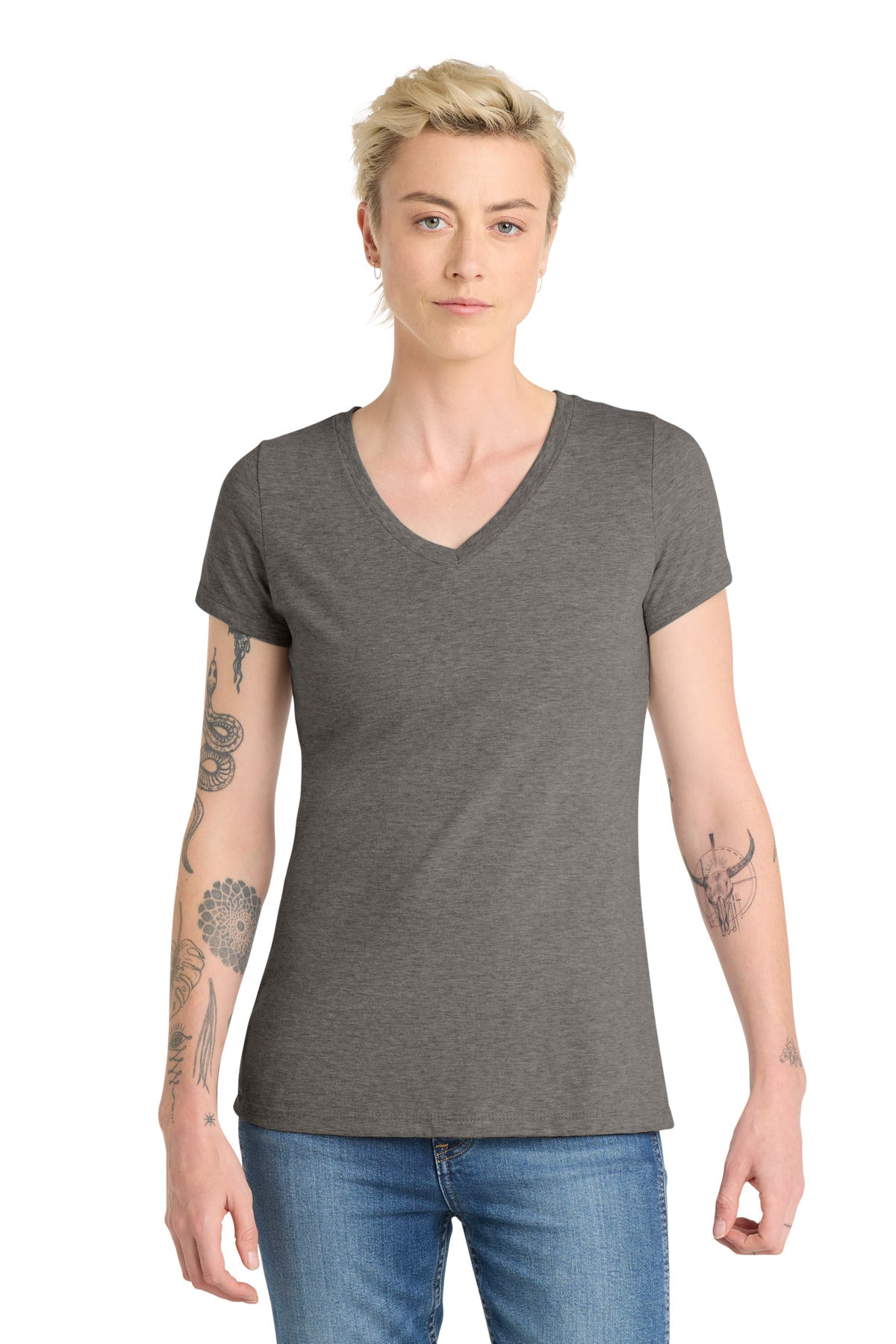 District ® Women's Very Important Tee ® V-Neck. DT6503