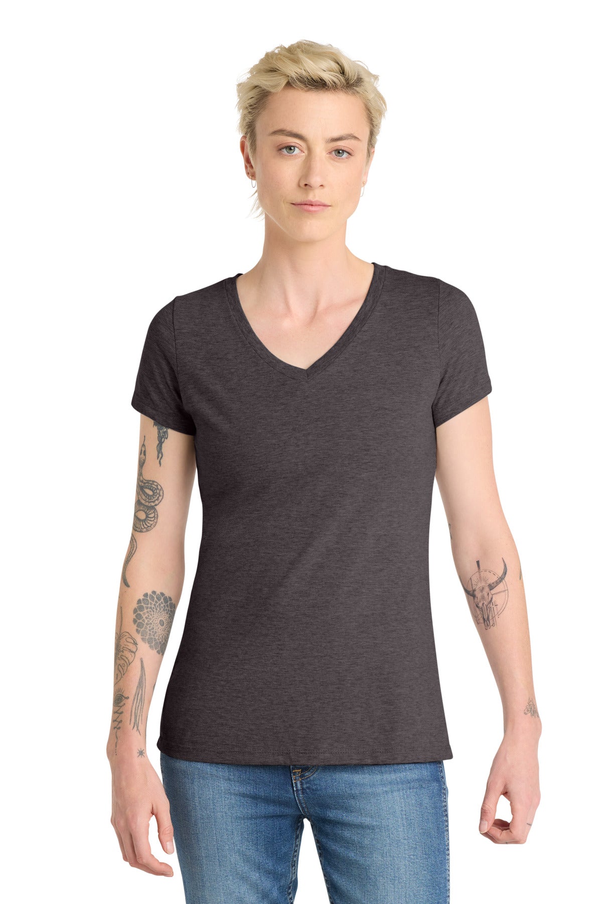 District ® Women's Very Important Tee ® V-Neck. DT6503