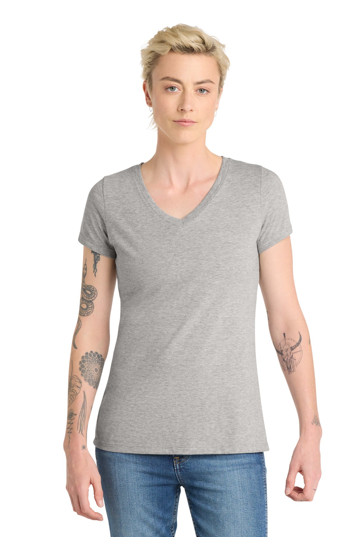 District ® Women's Very Important Tee ® V-Neck. DT6503