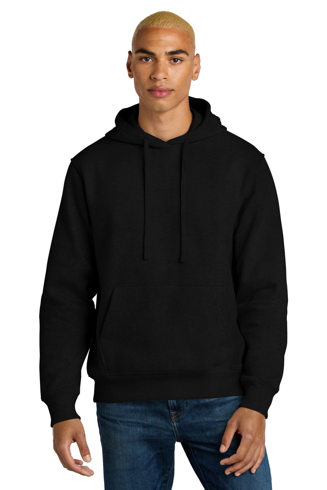 District® V.I.T. Super Heavyweight Fleece Hoodie DT6600 - Black - 2XL