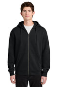 District® MelloFleece Full-Zip Hoodie DT6702 - Black - 2XL