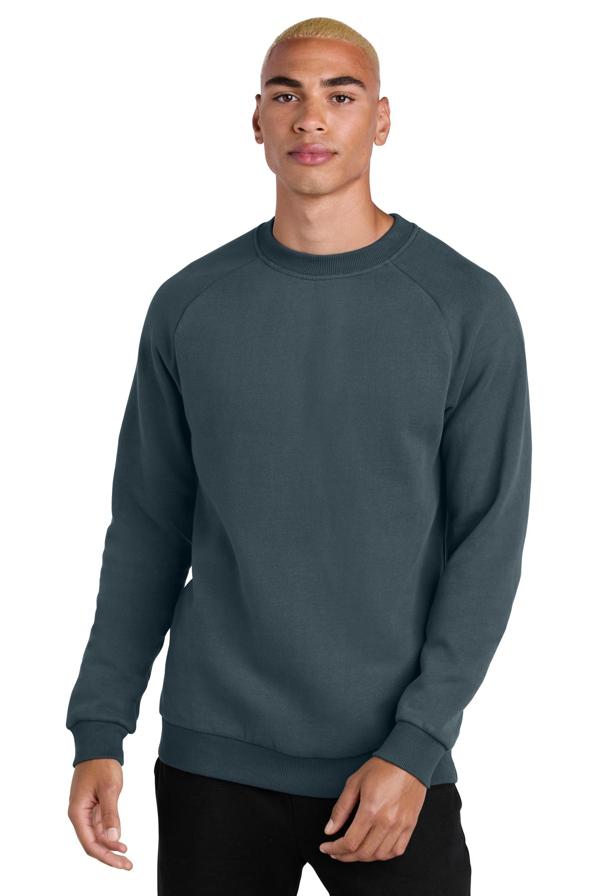 District® Cloud Fleece Crew DT7804 - Deep Steel Blue - 2XL