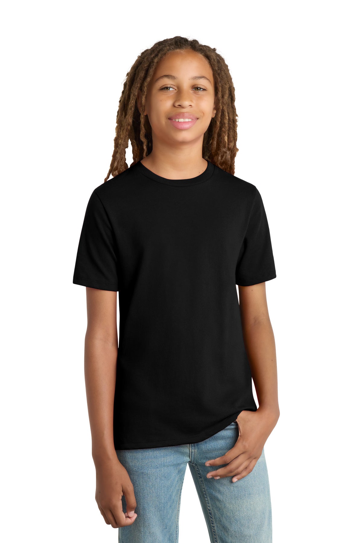 District ® Youth Re-Tee ® DT8000Y - Black - L