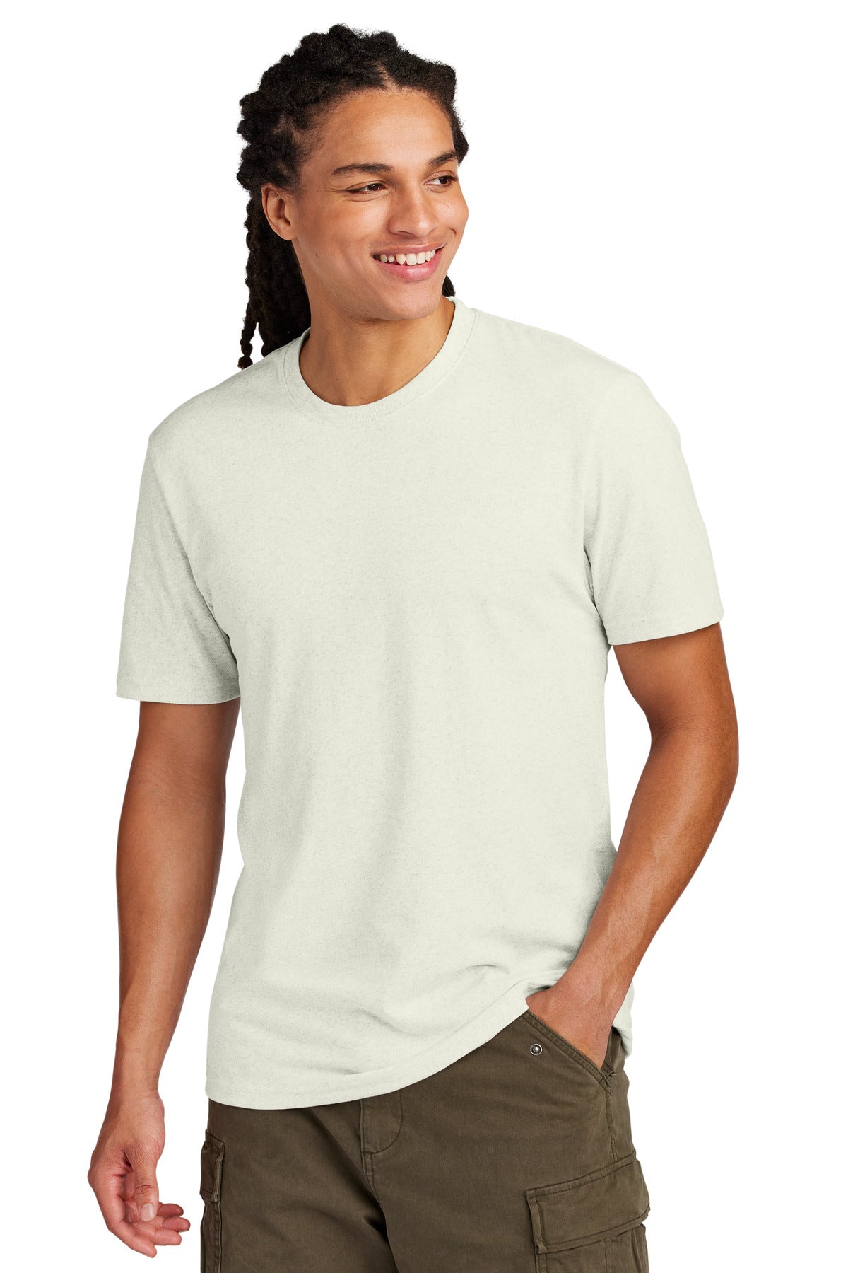 District ® Re-Tee  DT8000 - Ash - 2XL