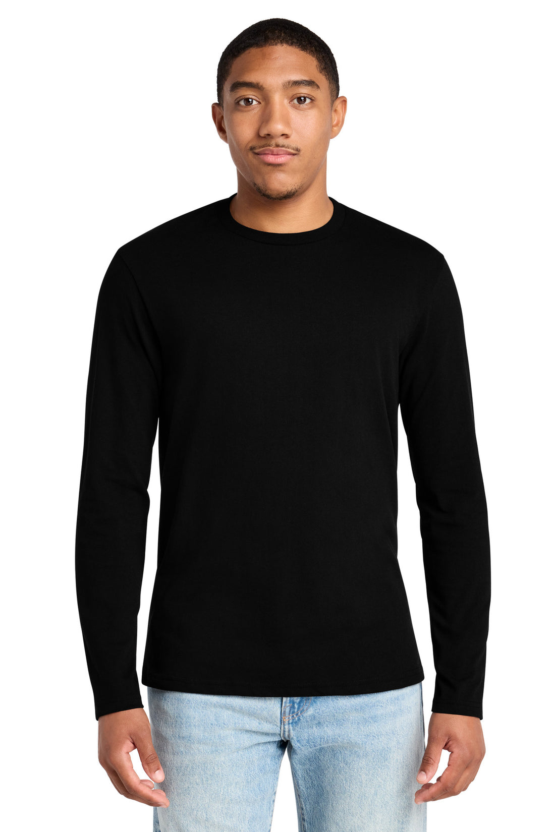 District® Re-Tee® Long Sleeve DT8003 - Black - 2XL