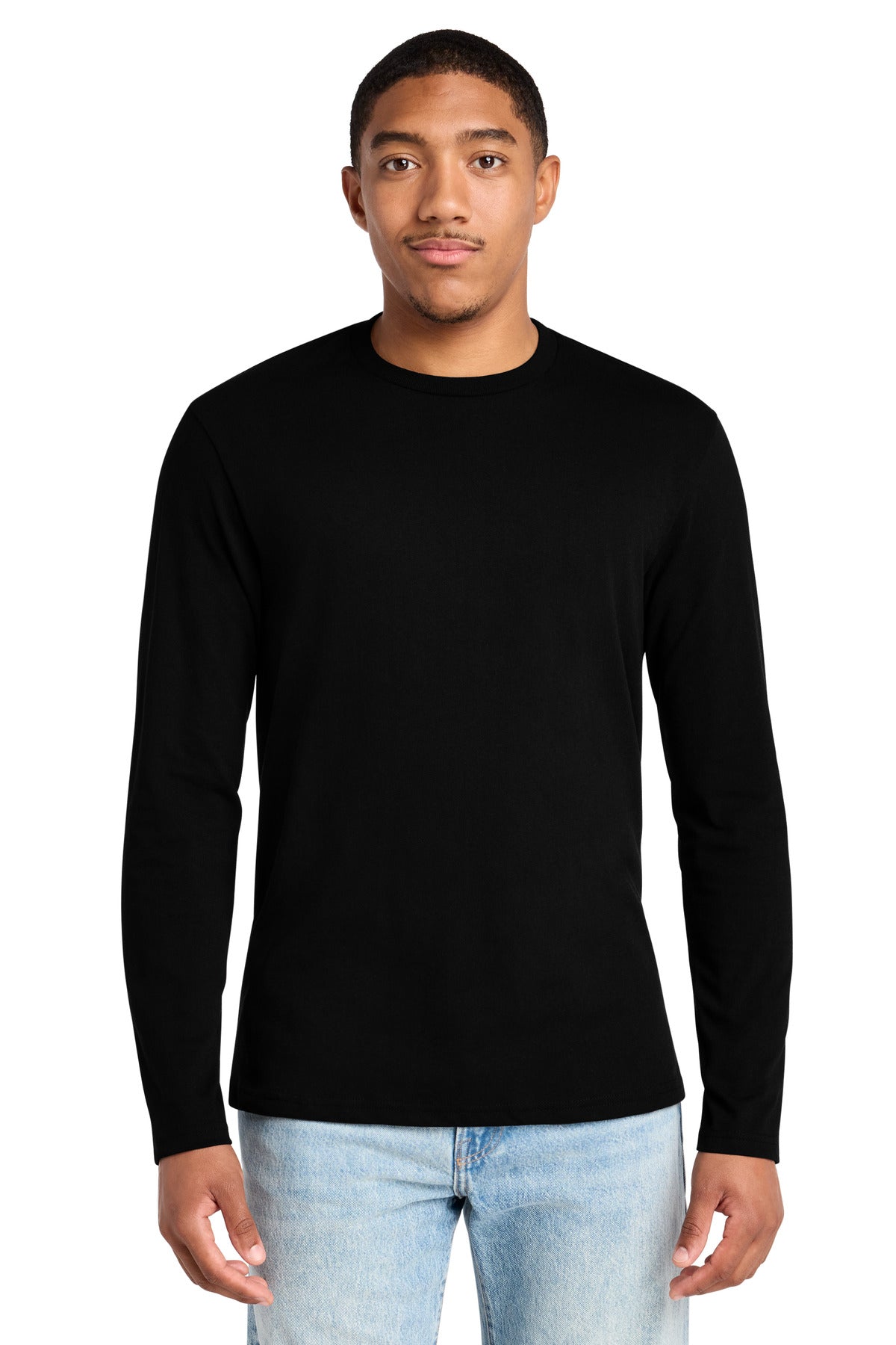 District® Re-Tee® Long Sleeve DT8003 - Black - 2XL
