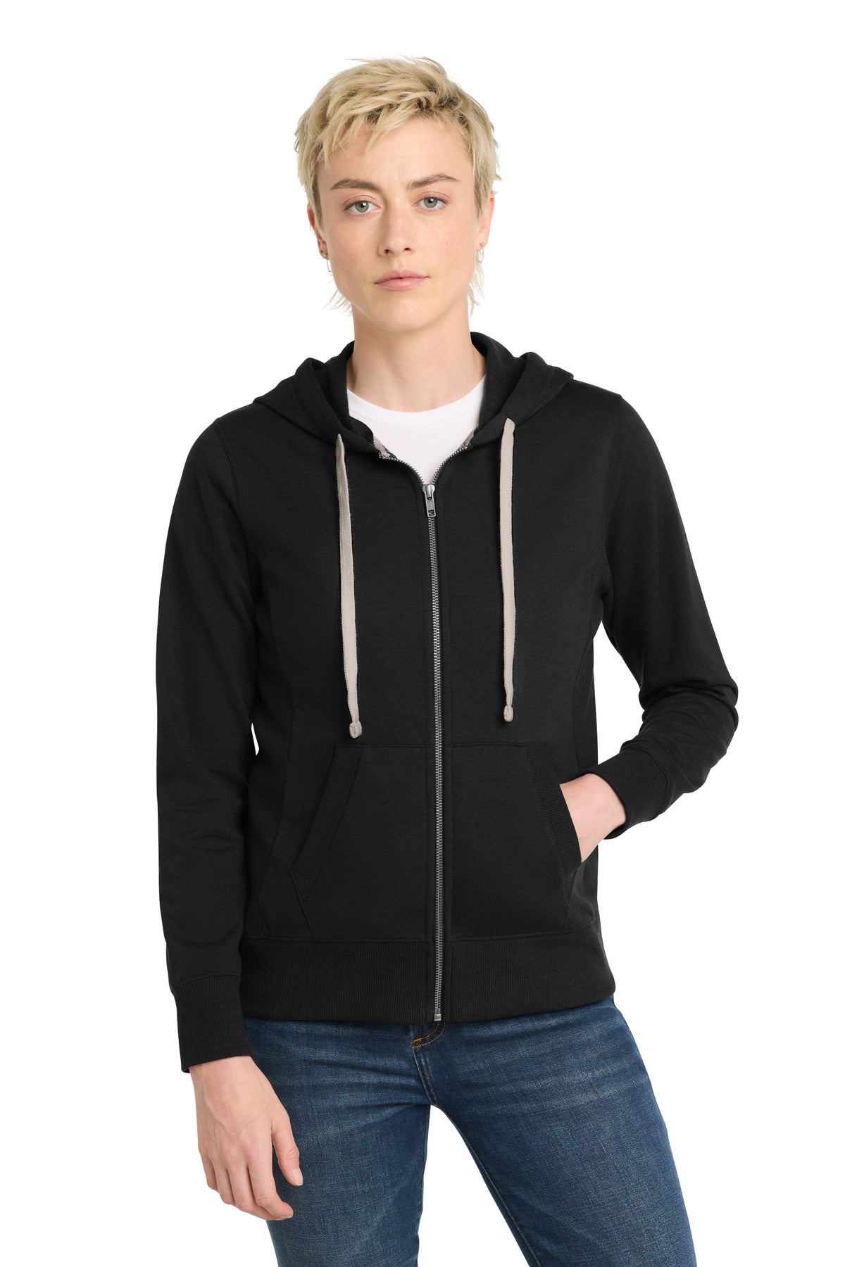 District® Women's Re-FleeceFull-Zip Hoodie DT8103