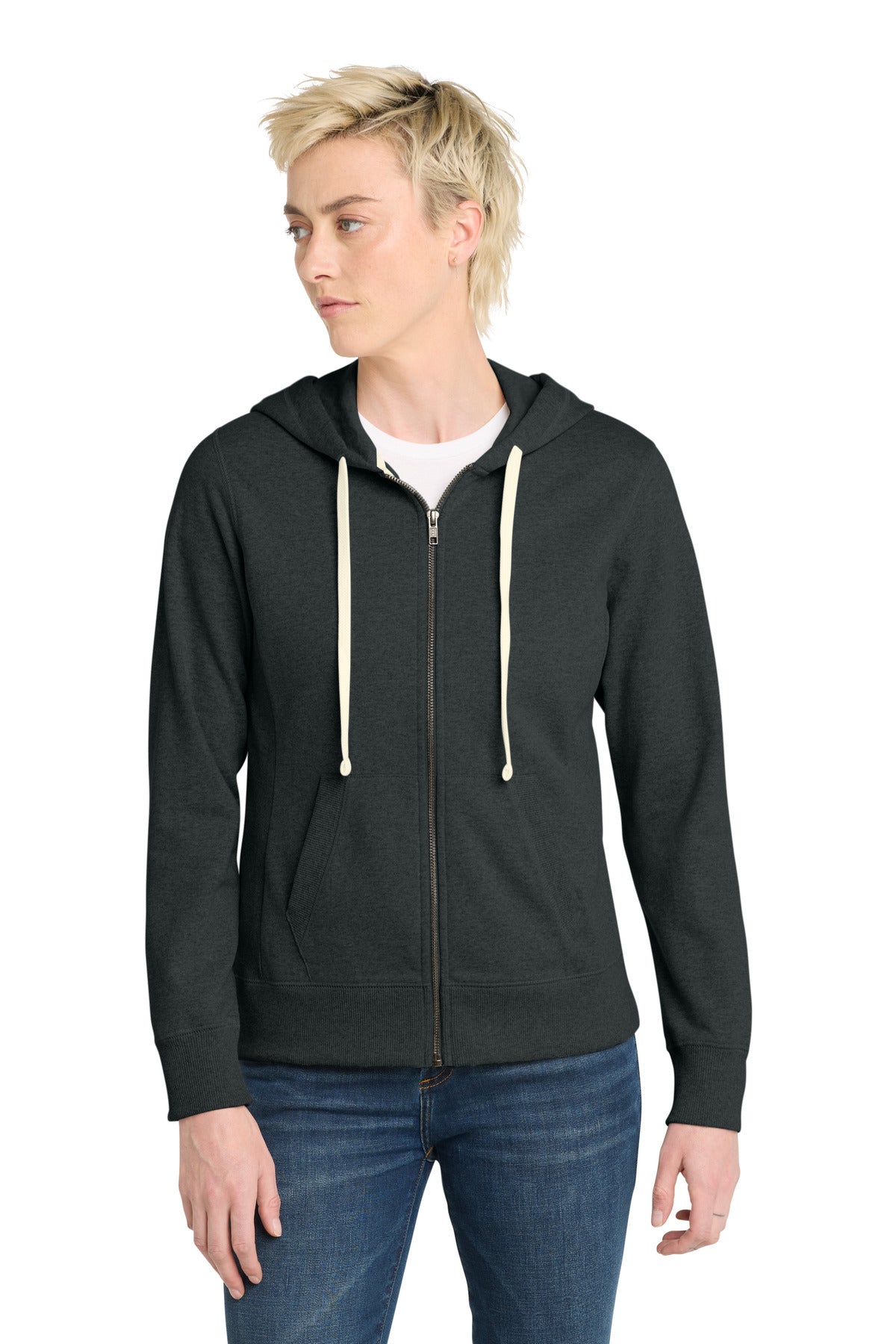 District® Women's Re-FleeceFull-Zip Hoodie DT8103