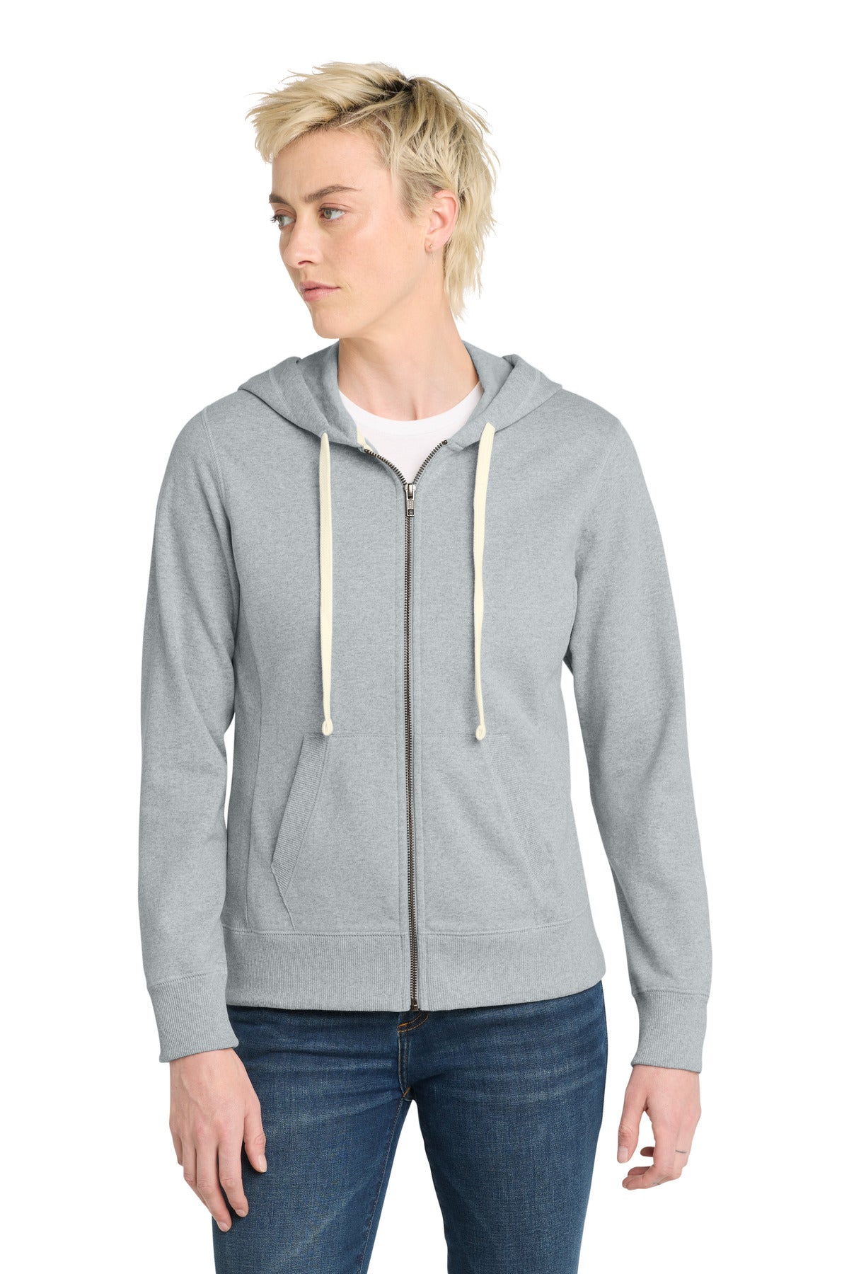 District® Women's Re-FleeceFull-Zip Hoodie DT8103