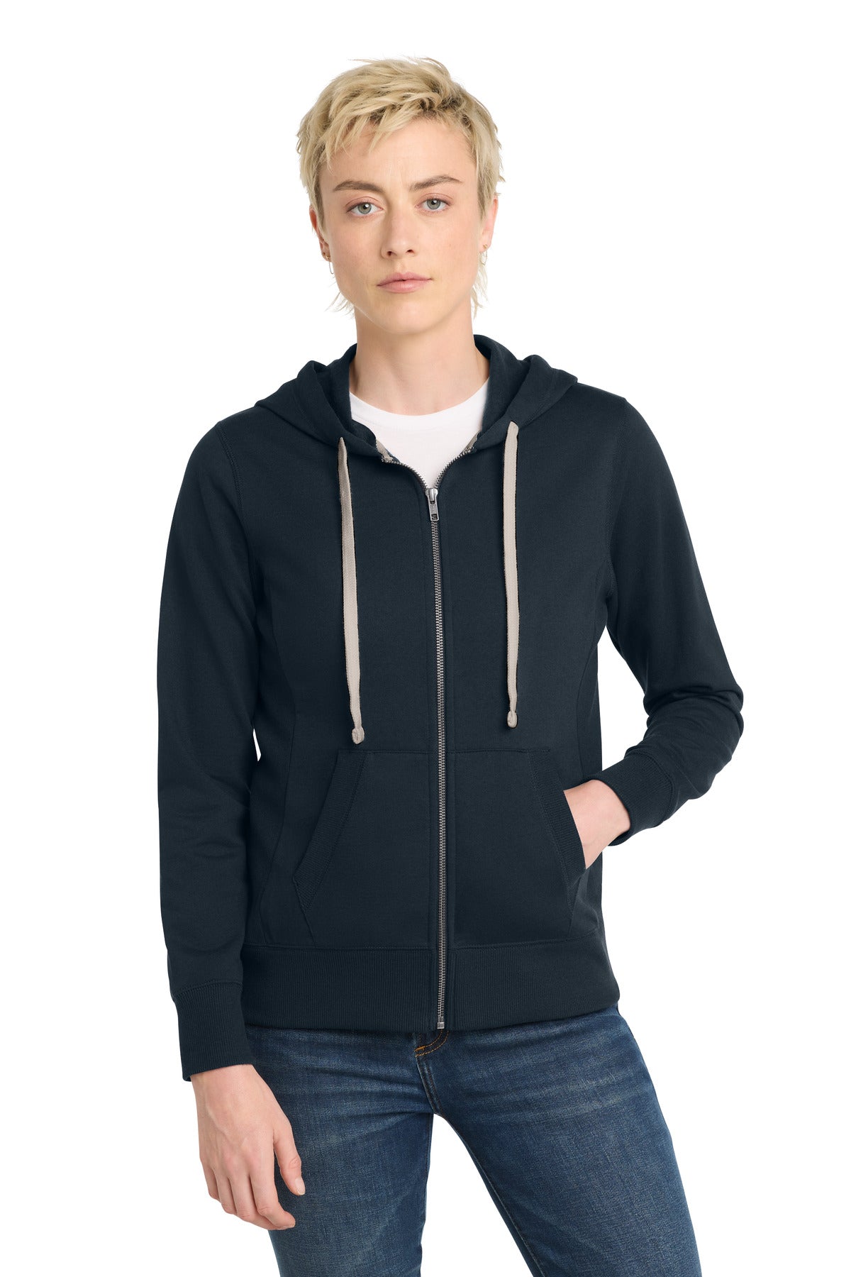 District® Women's Re-FleeceFull-Zip Hoodie DT8103