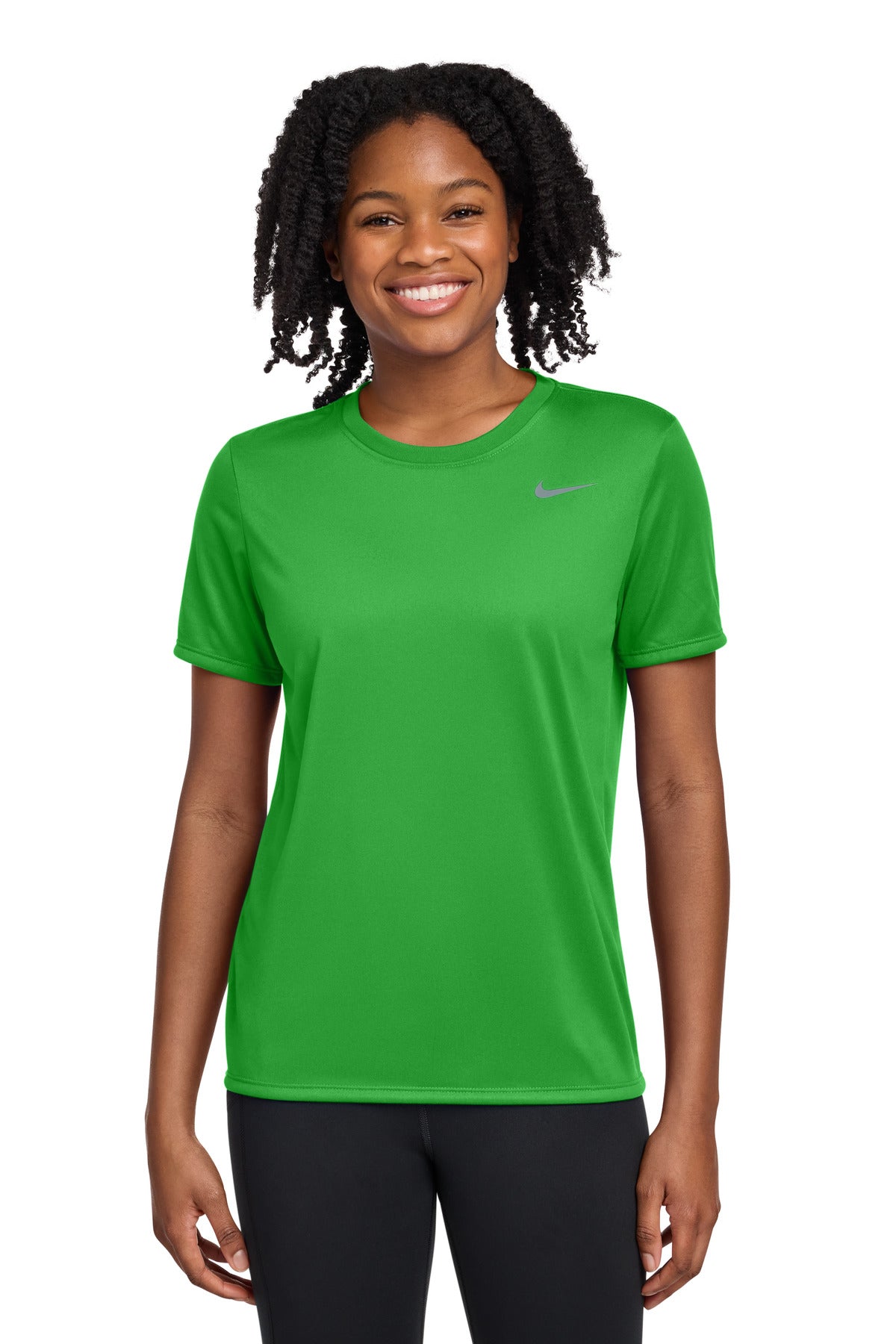 Nike Women's Team rLegend Tee DV7312 - Apple Green - 2XL