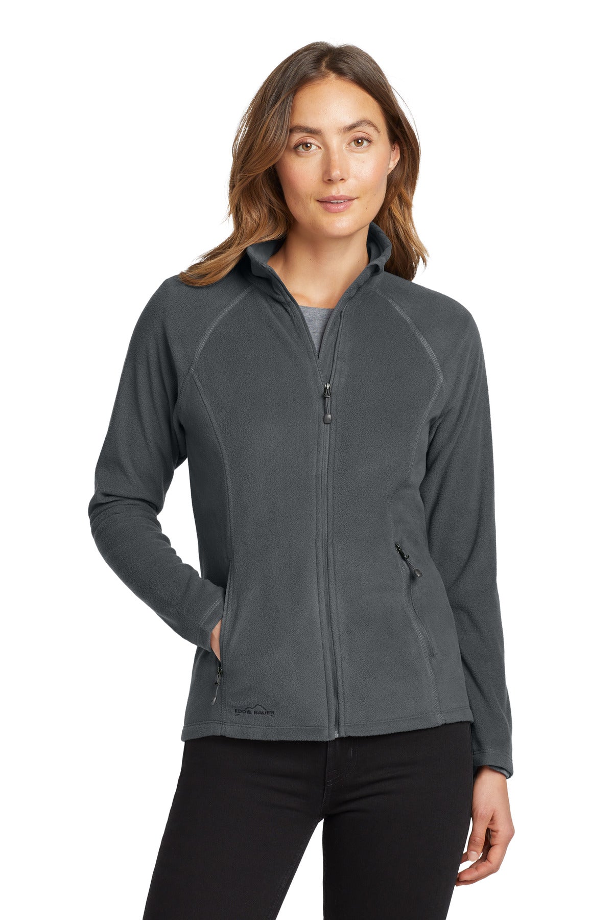 Eddie Bauer® Women's Full-Zip Microfleece Jacket. EB225
