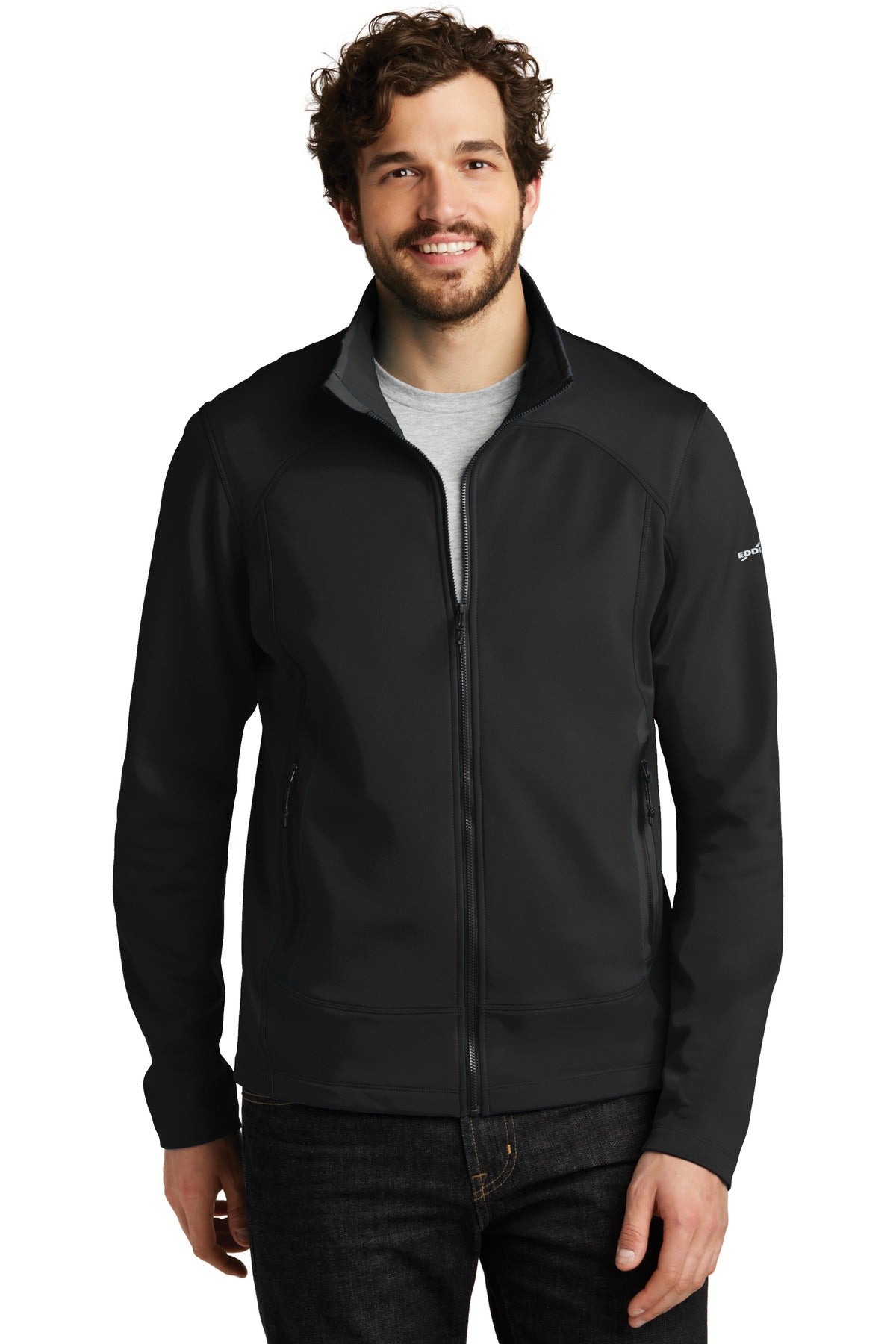Eddie Bauer® Highpoint Fleece Jacket. EB240 - Black - 2XL