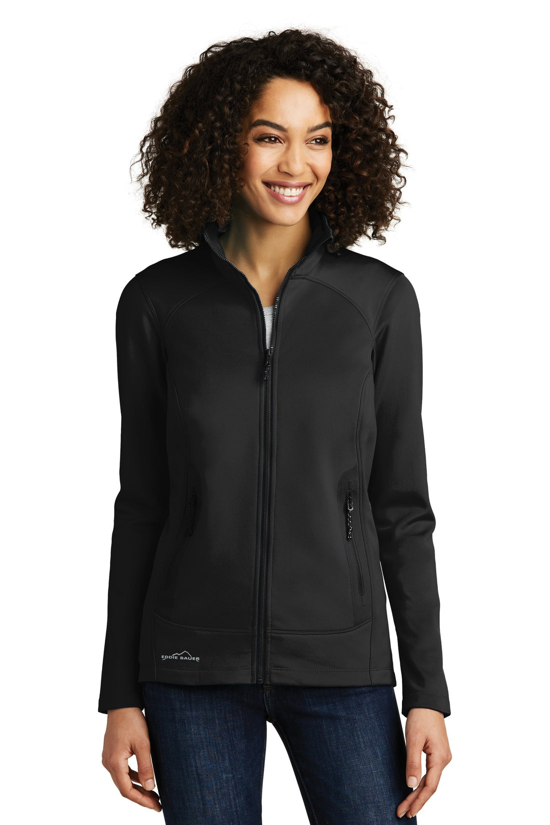 Eddie Bauer® Women's Highpoint Fleece Jacket. EB241 - Black - 2XL